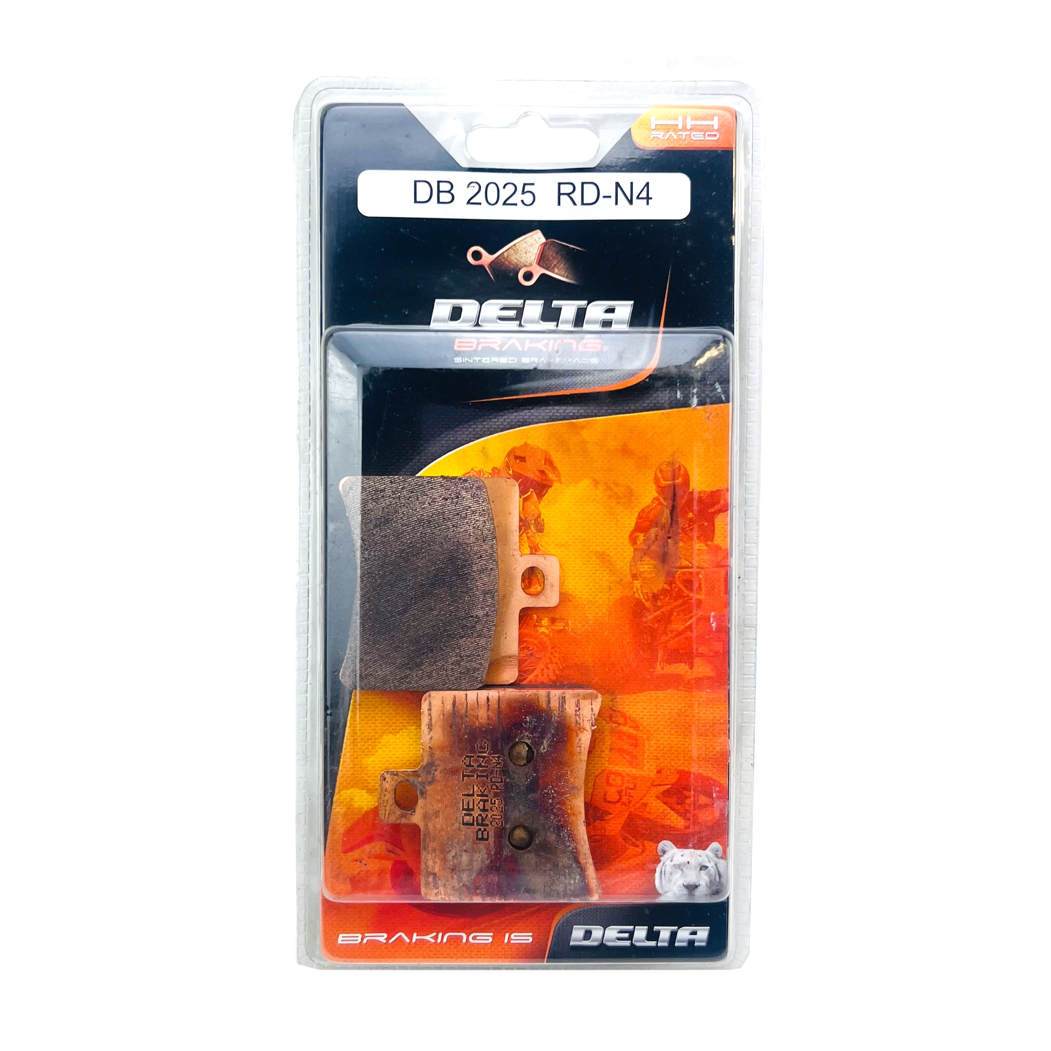 BRAKE PADS SINTERED RD-N4, DELTA BRAKING HIGH FRICTION, DB2025.N4