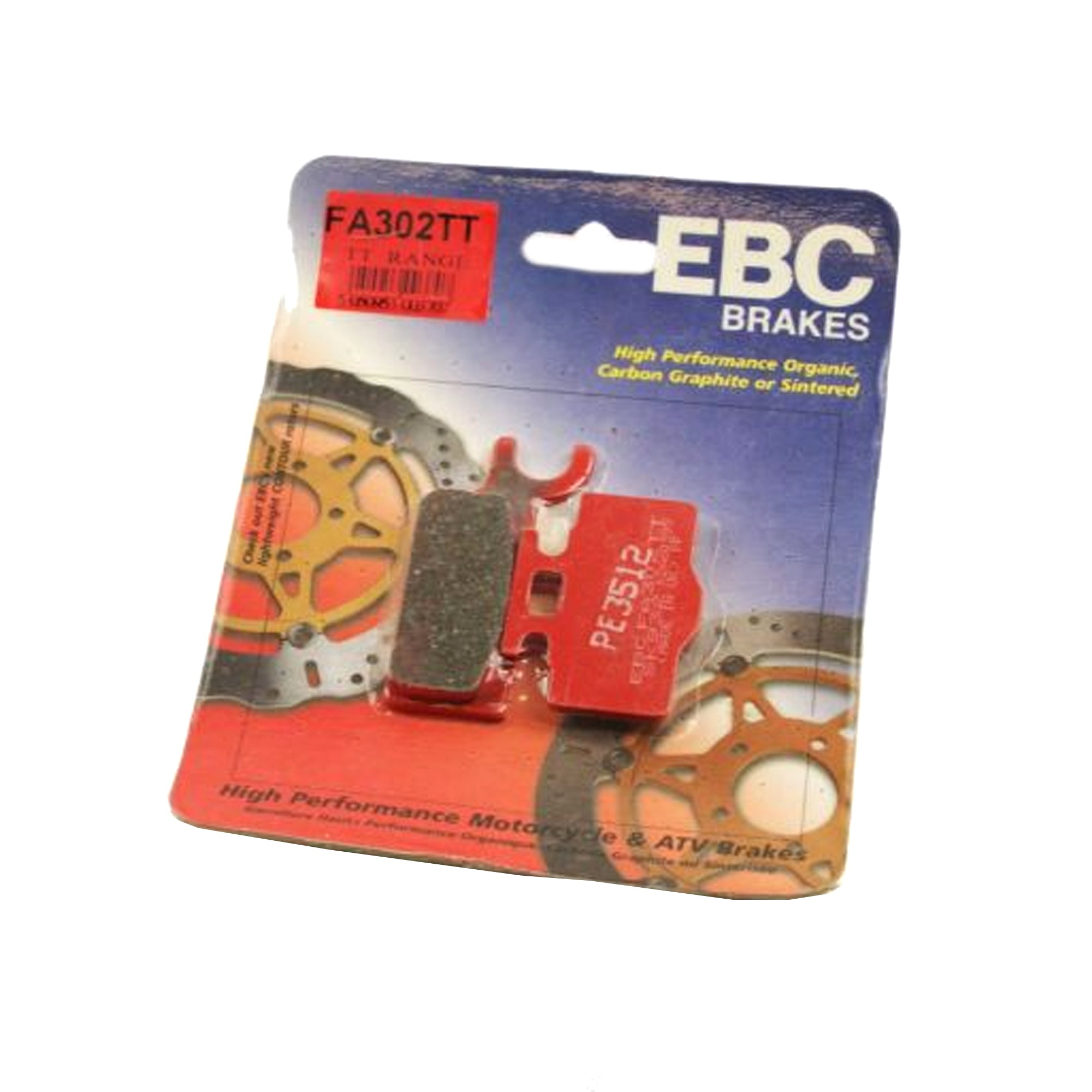 BRAKE PADS STD EBC FA302 FA302TT