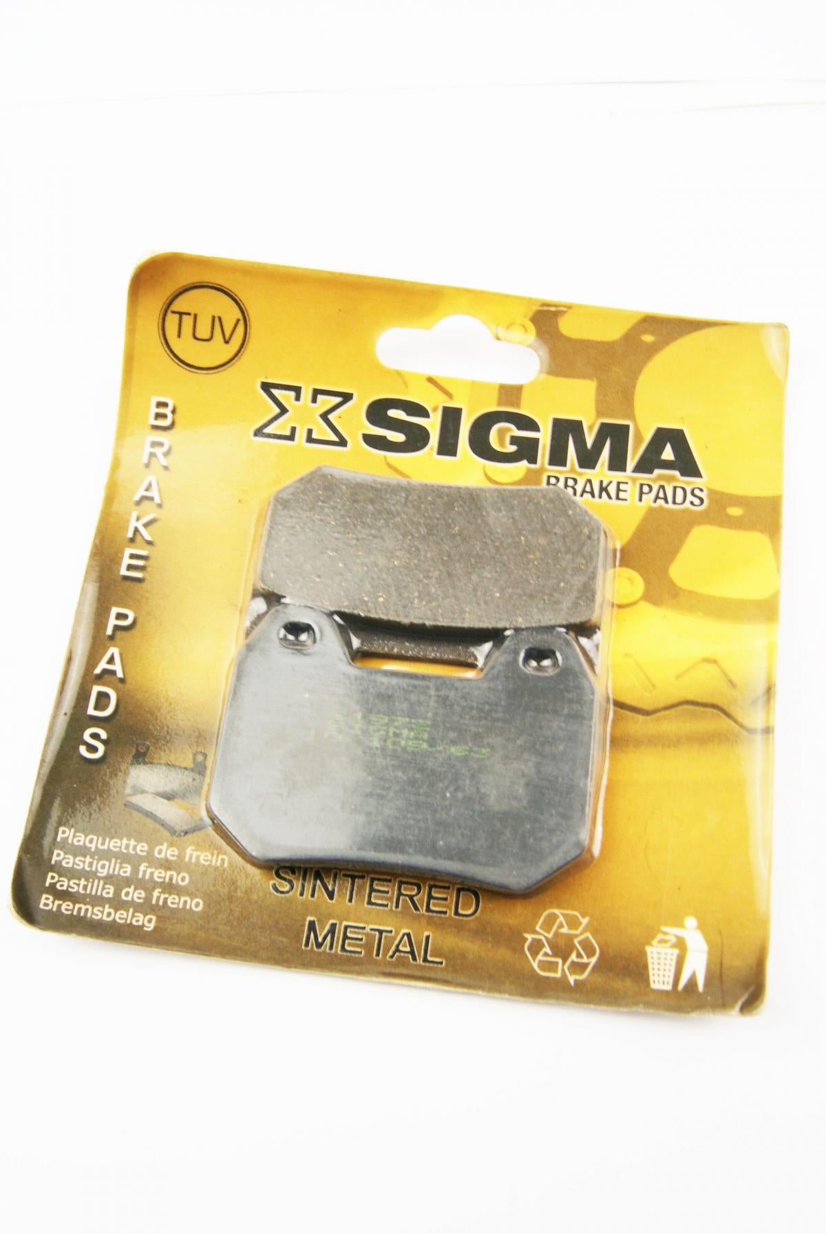 BRAKE PADS SINTERED METAL GOLD, SIFAM S1972N (EBC FA304HH), 39-304