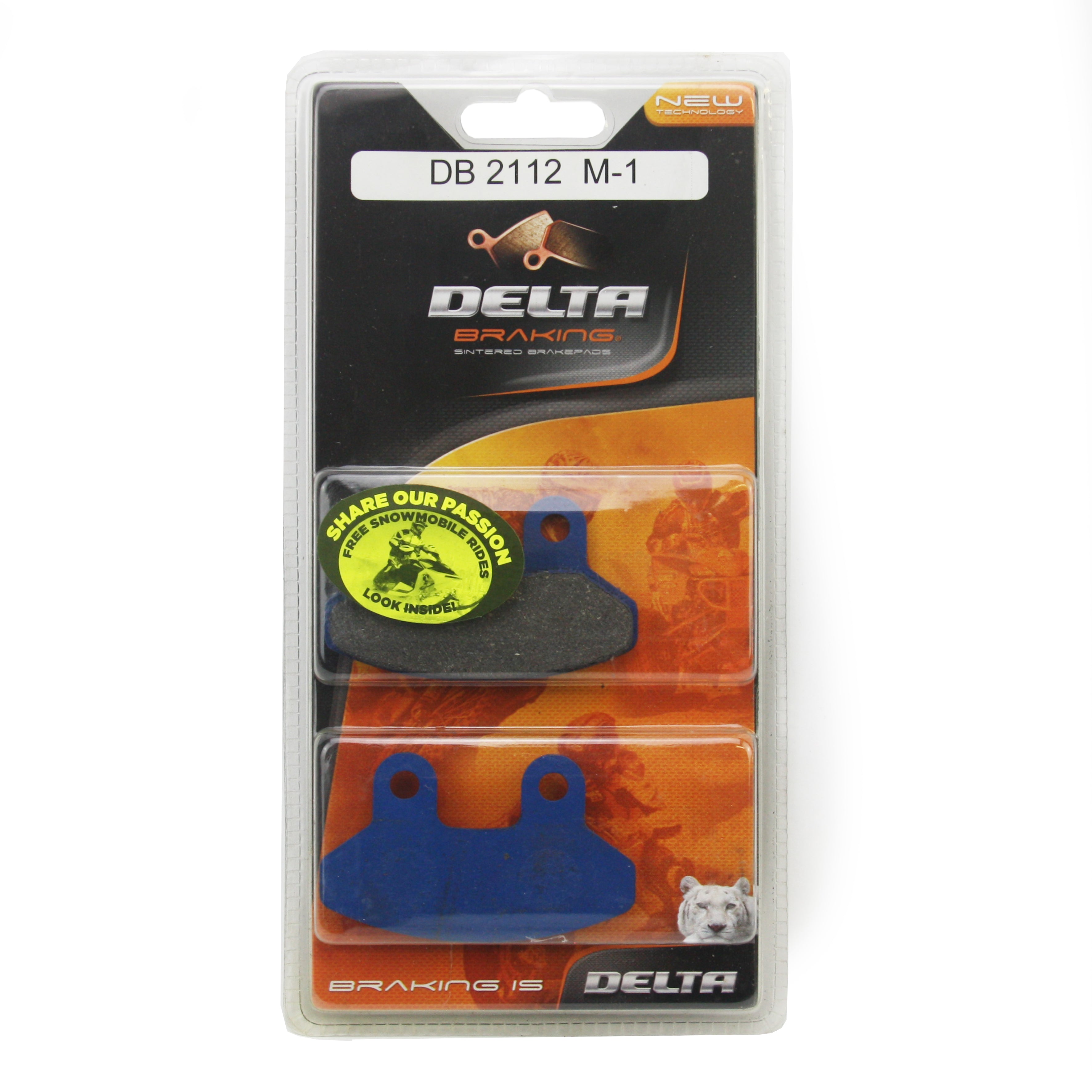 BRAKE PADS DELTA M1 ORGANIC PADS DB2112 (FA306 VD994)