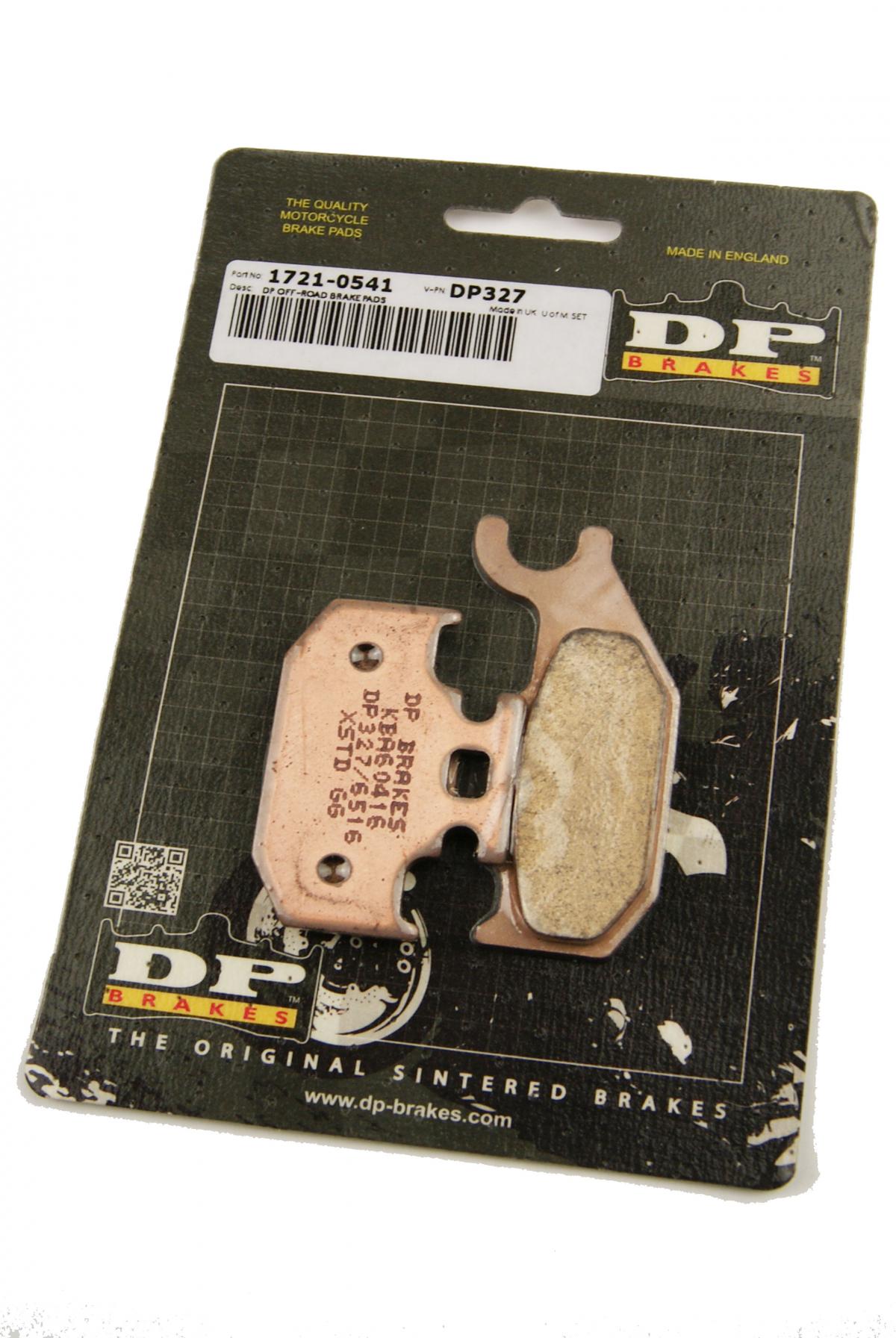 BRAKE PADS SINTERED DP BRAKES, DP327 BRAKES Premium Sintered, 41-327.H.DP