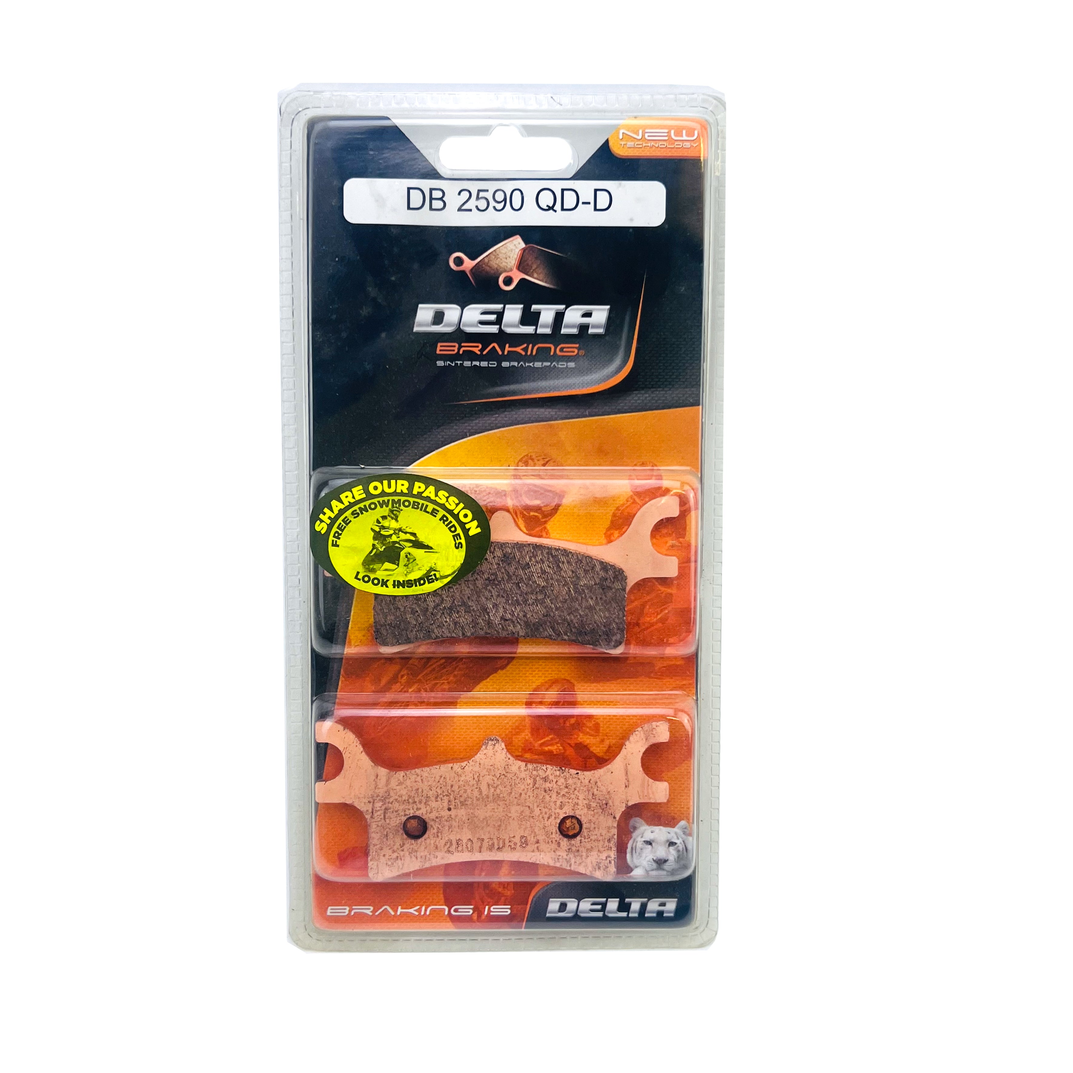 BRAKE PADS DELTA ORD(QDD) OFF ROAD PADS DB2590 (FA314 VD992)