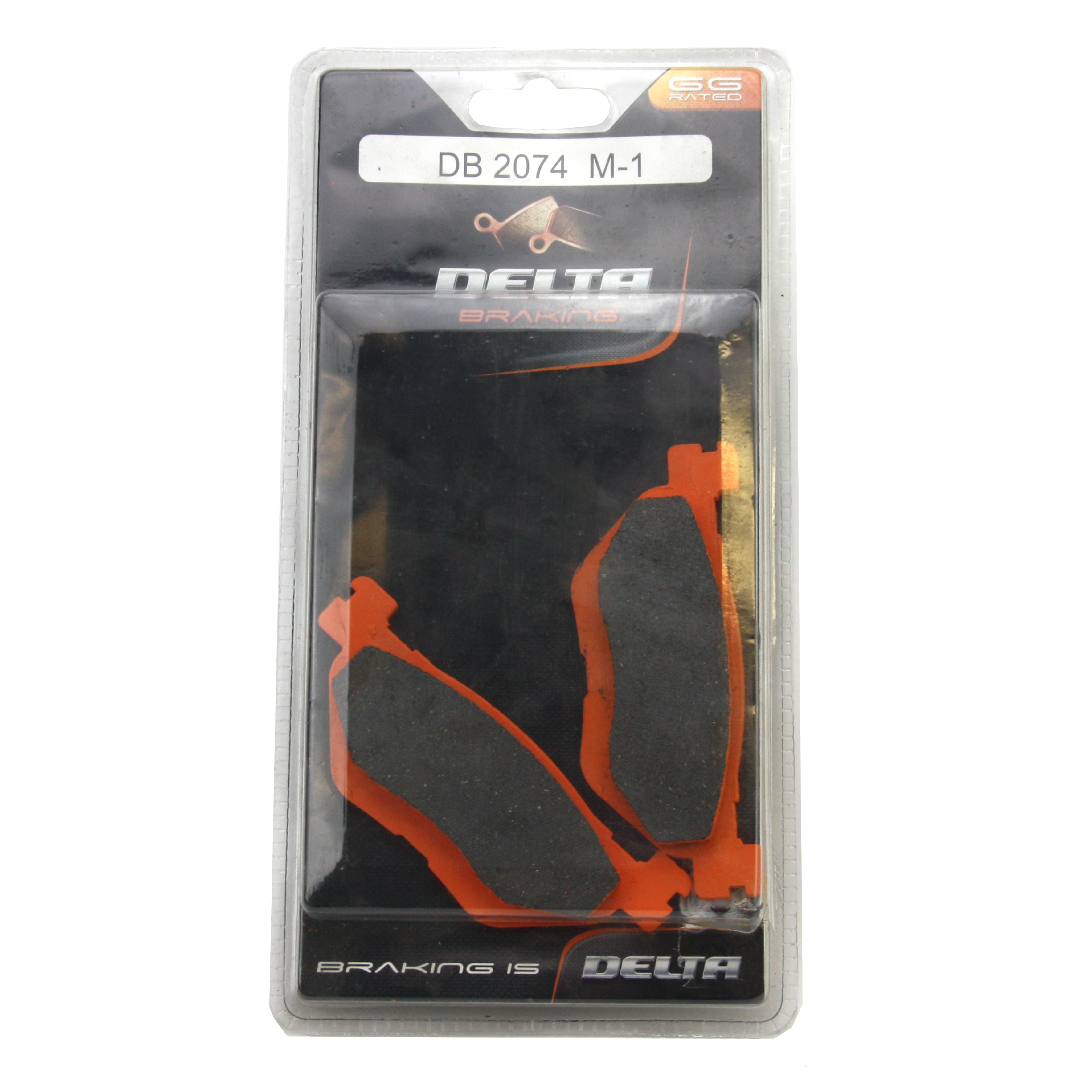 BRAKE PADS DELTA M1 ORGANIC PADS DB2074 (FA319 VD269)