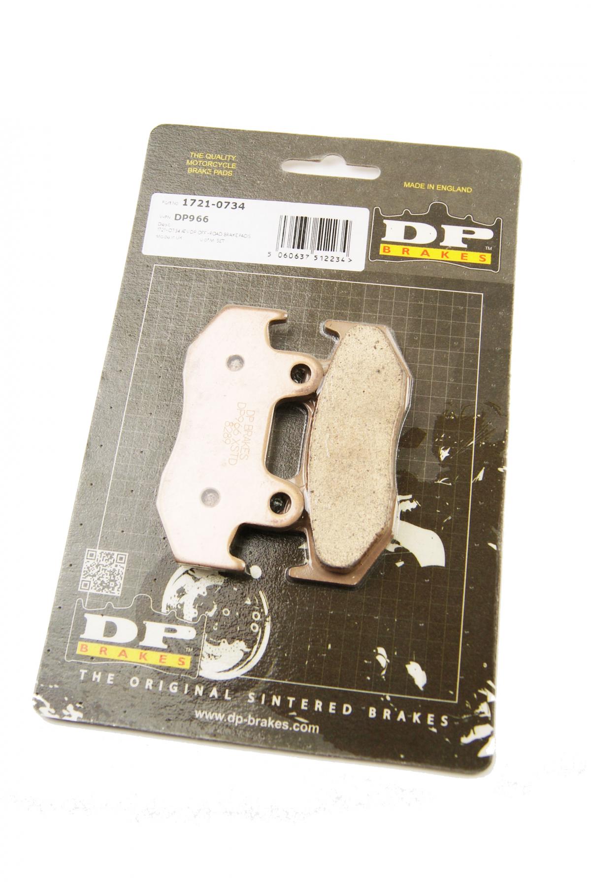 BRAKE PADS DP BRAKES HARD, DP966 Premium Sintered