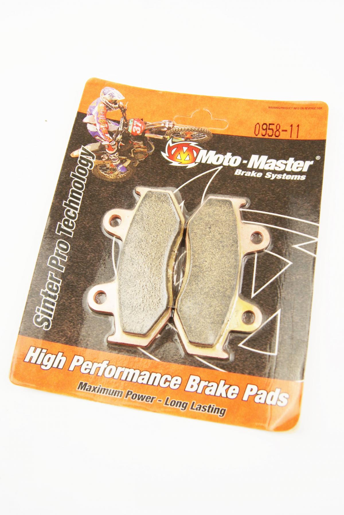 BRAKE PADS SEMI-METAL YAM/SUZ, MOTO-MASTER 095811