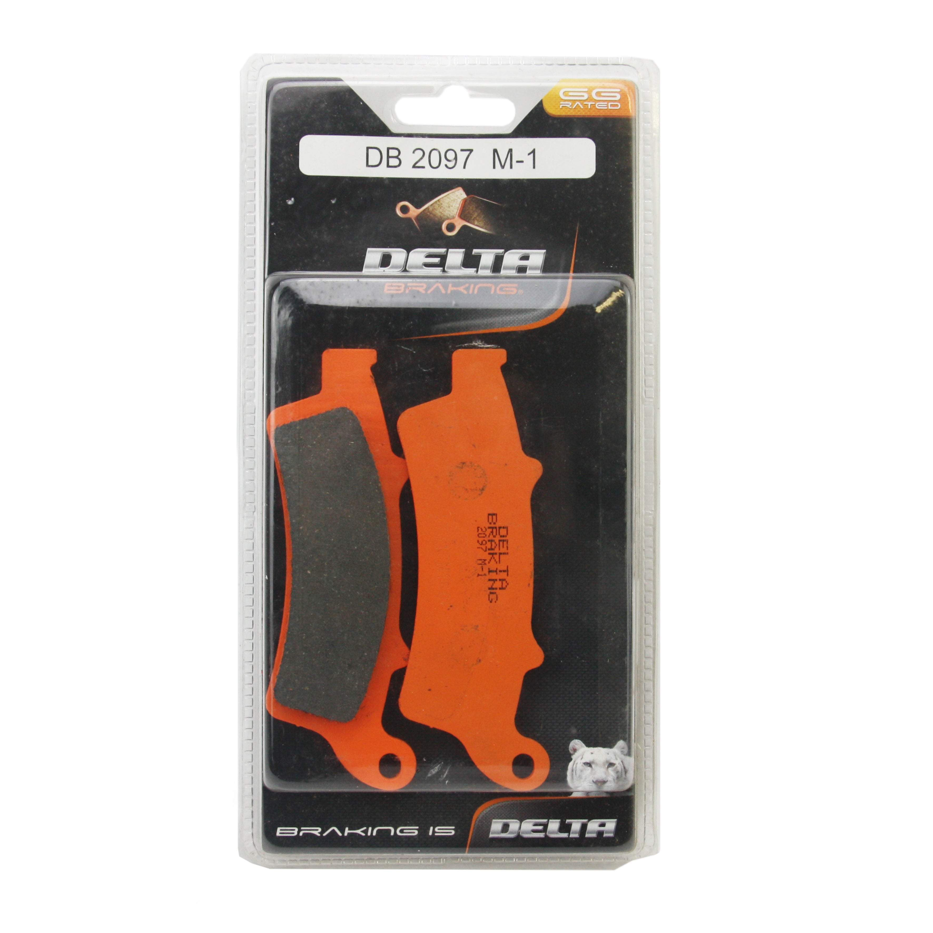 BRAKE PADS DELTA M1 ORGANIC PADS DB2097 (FA324 VD9017)