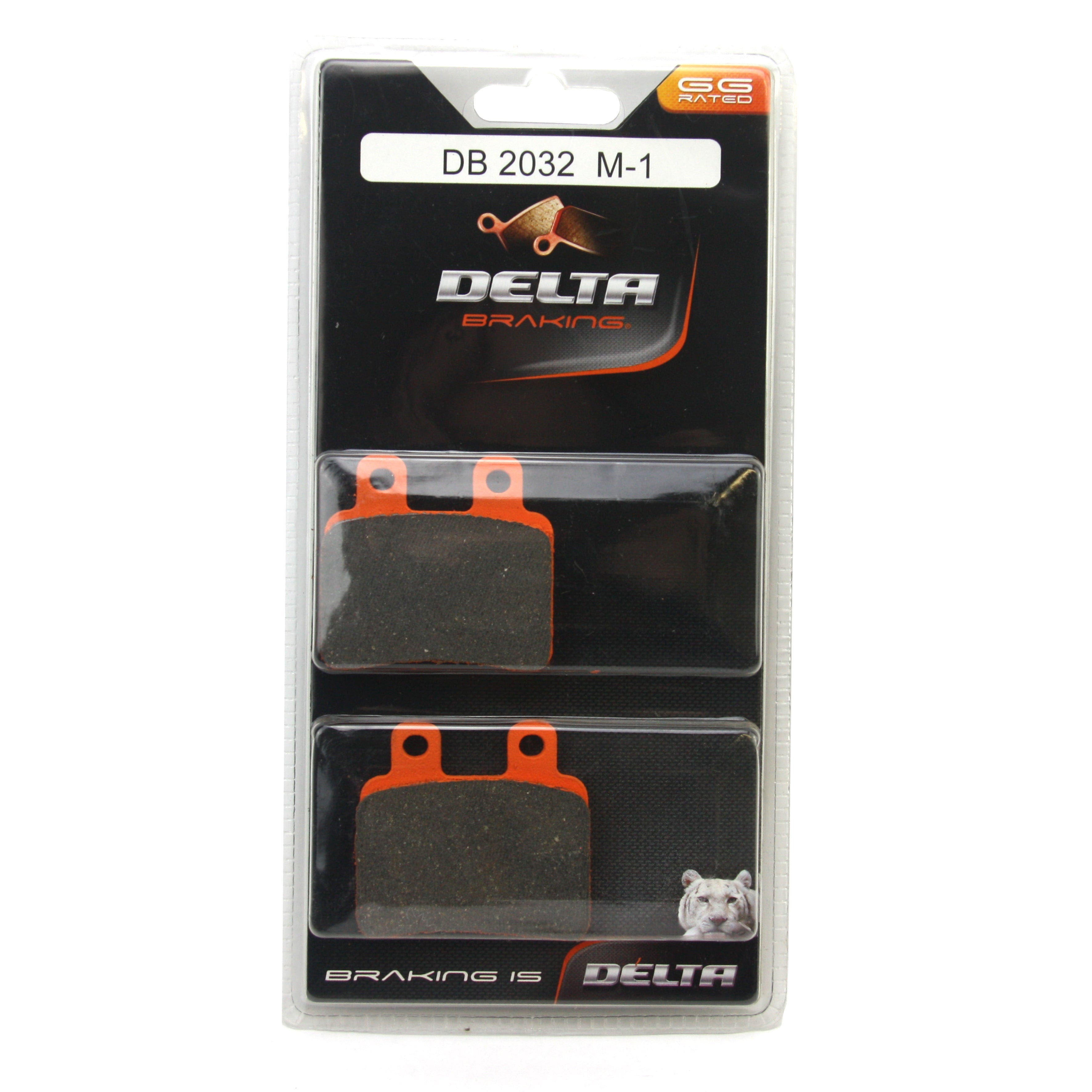 BRAKE PADS DELTA M1 ORGANIC PADS DB2032 (FA350 VD999)