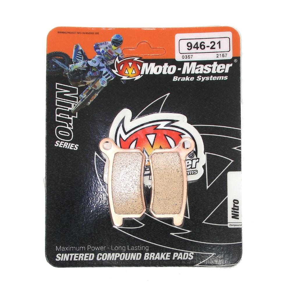 BRAKE PADS SINTERED NITRO, MOTO-MASTER 094621, 39-357