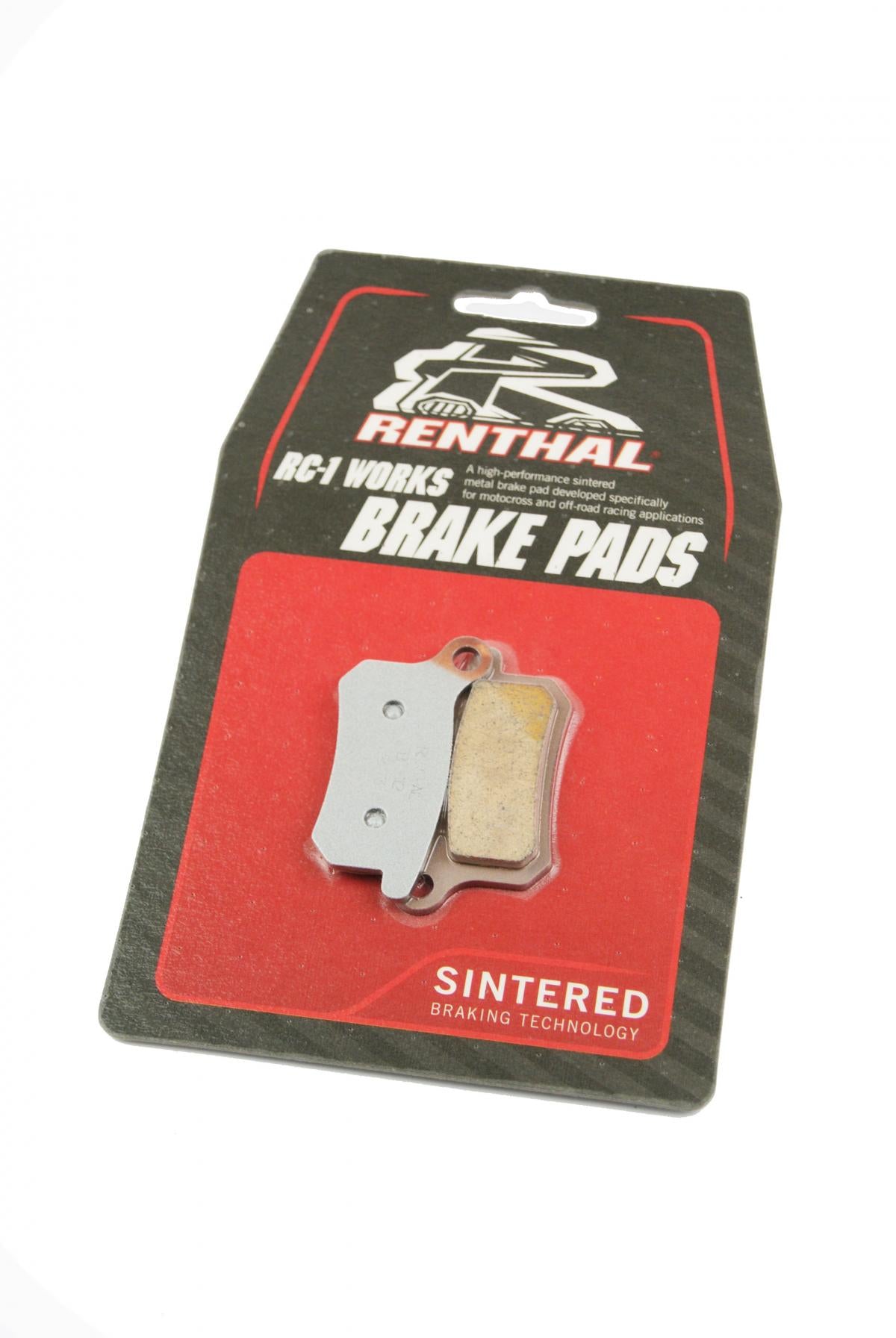 BRAKE PADS SINTERED RC-1, RENTHAL BP-112, 41-923.H.REN, 39-357 DP112