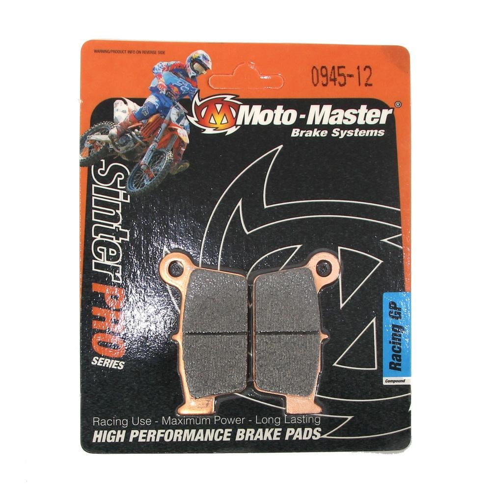BRAKE PADS SINTERED RACING, MOTO-MASTER 094512, 39-367, 41-940.H.MM
