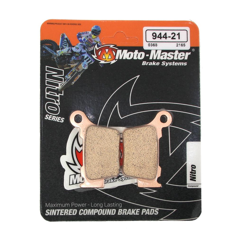 BRAKE PADS SINTERED NITRO, MOTO-MASTER 094421, 39-368