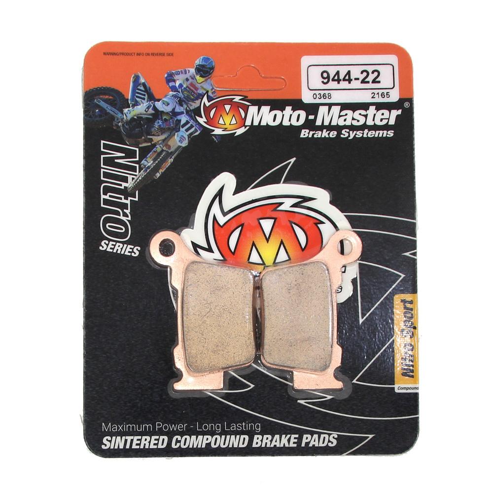 BRAKE PADS SINTERED NITRO RACE, MOTO-MASTER 094422, 39-368