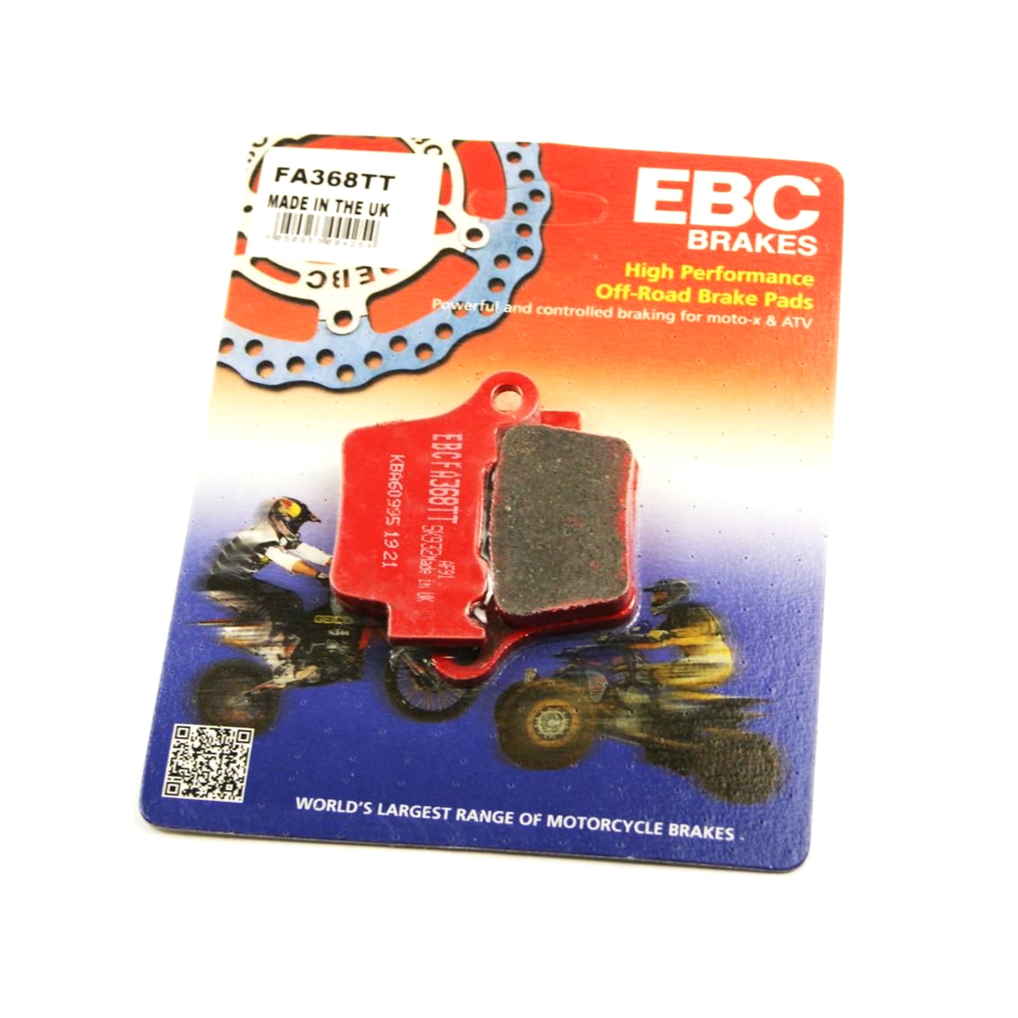 BRAKE PADS STD EBC FA368TT, FA368