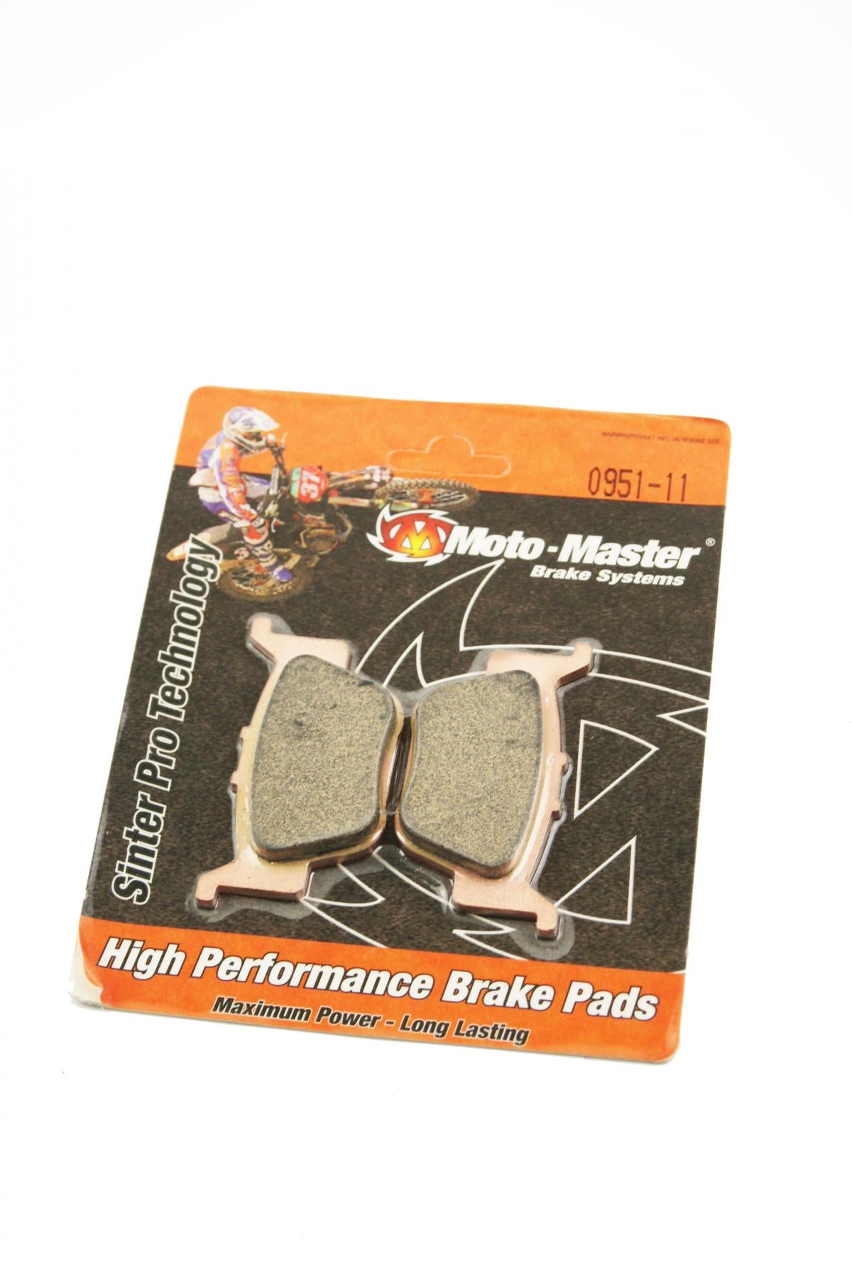 BRAKE PADS MOTO-MASTER, SEMI-METALLIC STD 095111