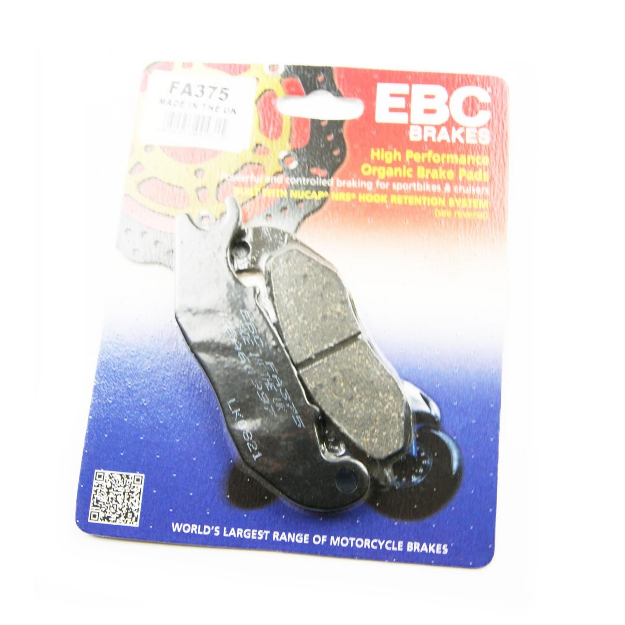 BRAKE PADS EBC FA375 Kevlar, [SFA375]