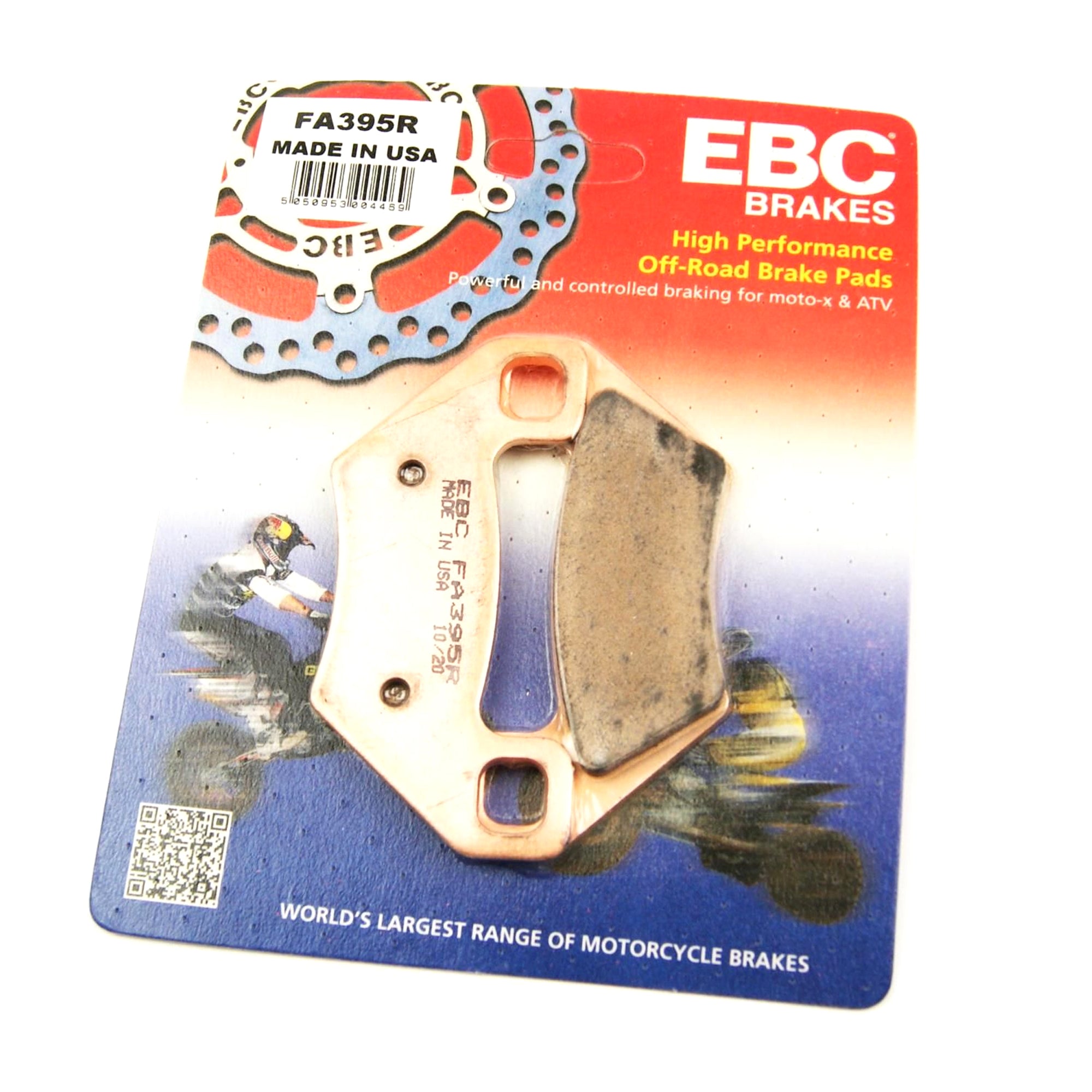 BRAKE PADS SINTERED METAL EBC, EBC FA395R, 39-395