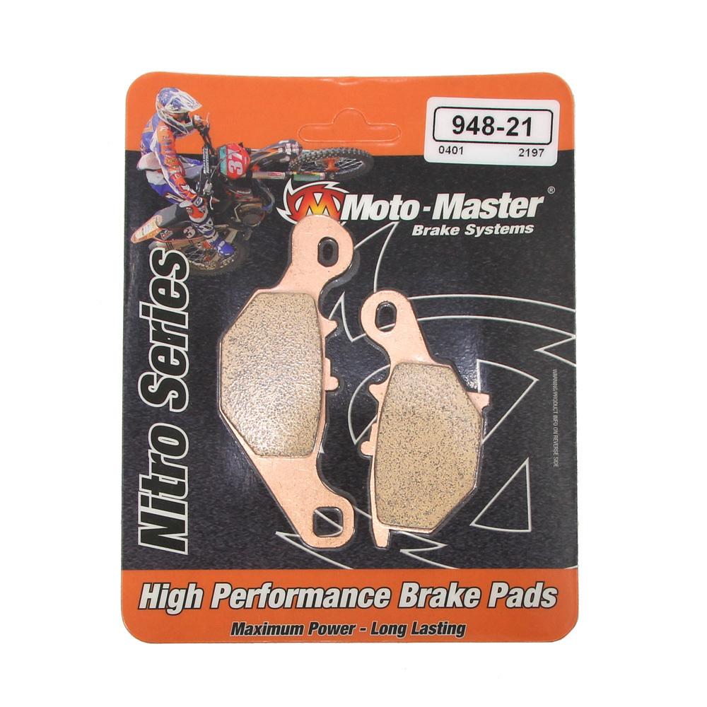 BRAKE PADS SINTERED NITRO, MOTO-MASTER 094821, 39-401, 41-953.H.NITRO