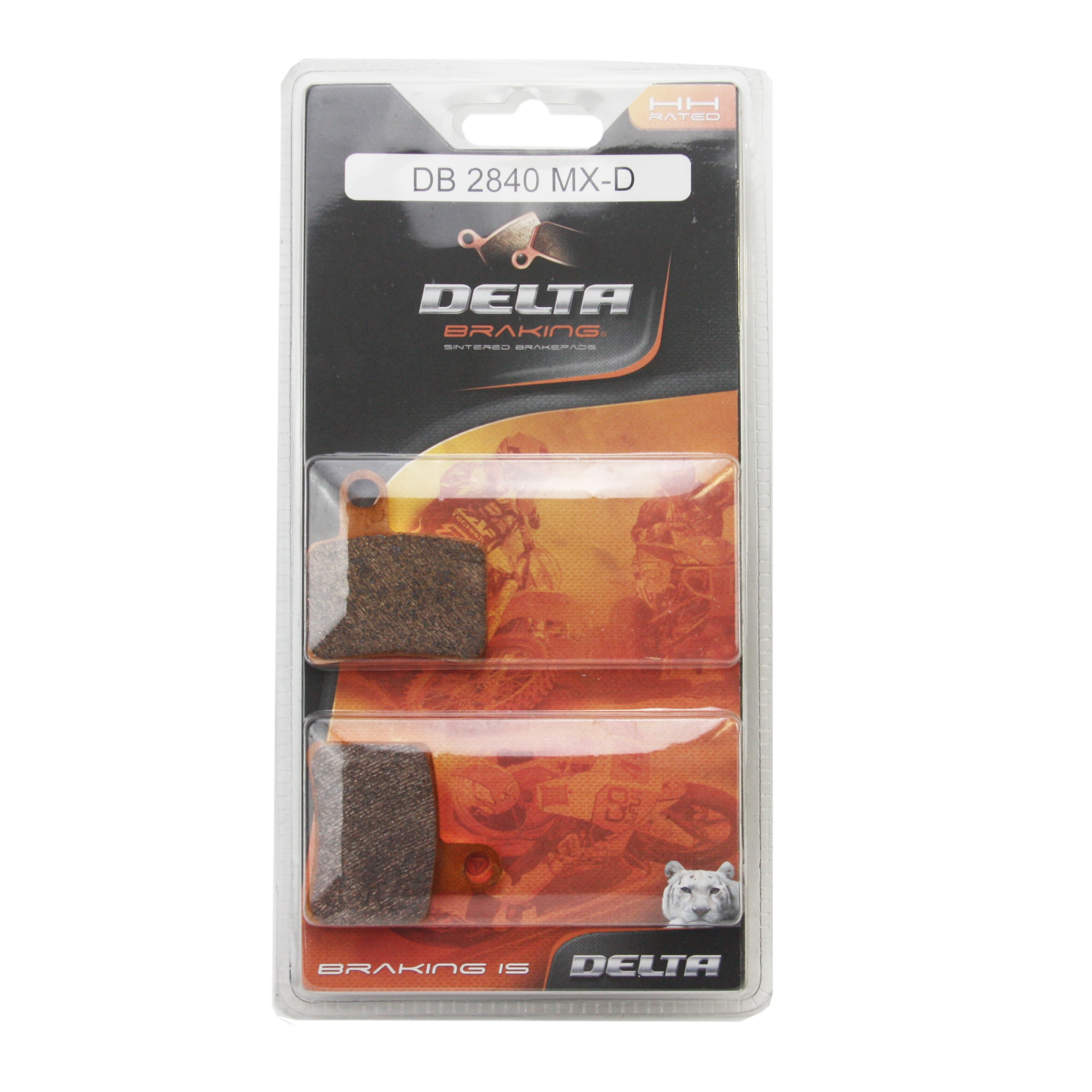 BRAKE PADS DELTA ORD(MXD) SINTERED METAL OFF ROAD PADS DB2840 (FA403)