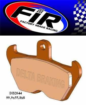 BRAKE PADS SINTERED METAL N4, RD-N4 DB2044