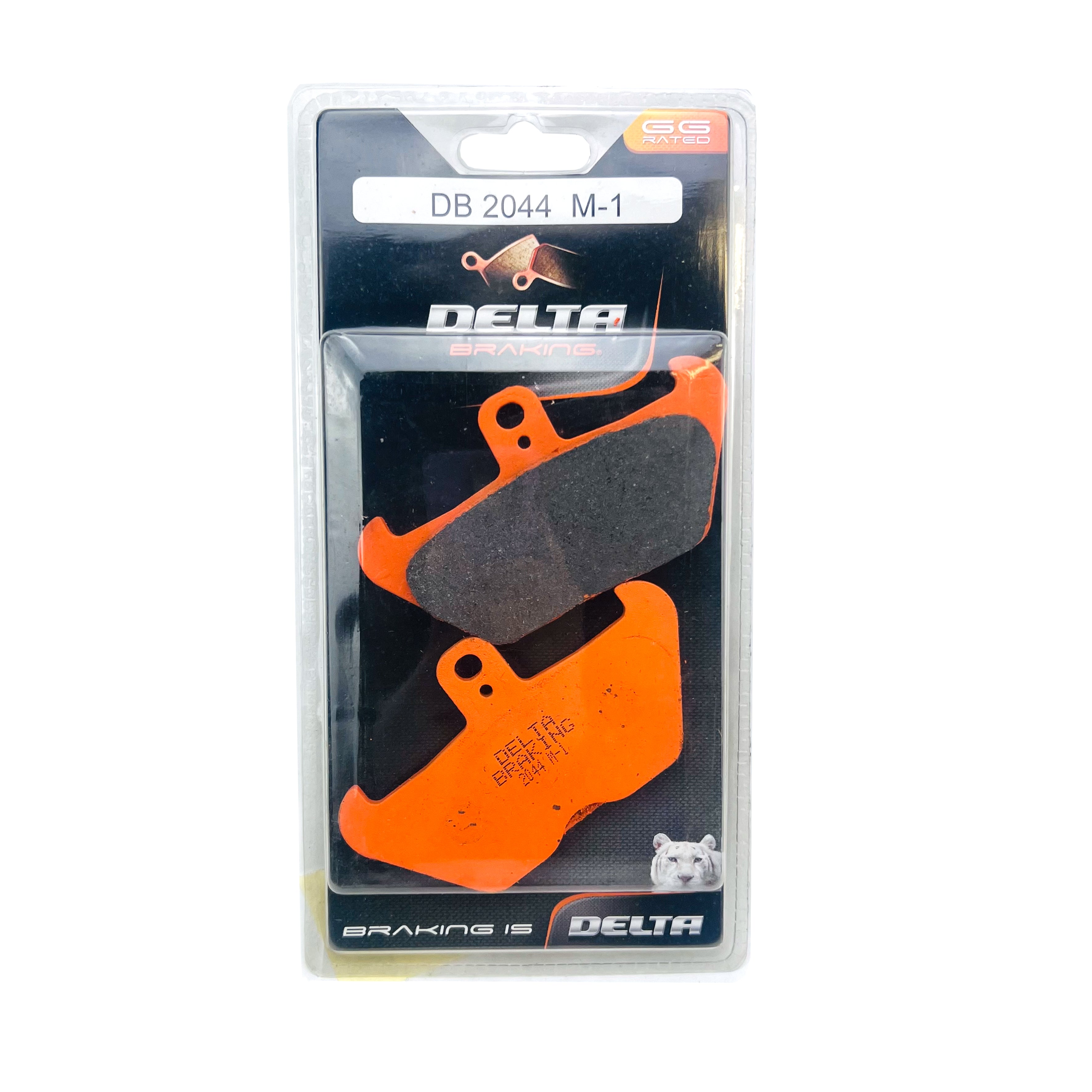 BRAKE PADS DELTA M1 ORGANIC PADS DB2044 (FA246 FA407 VD959)