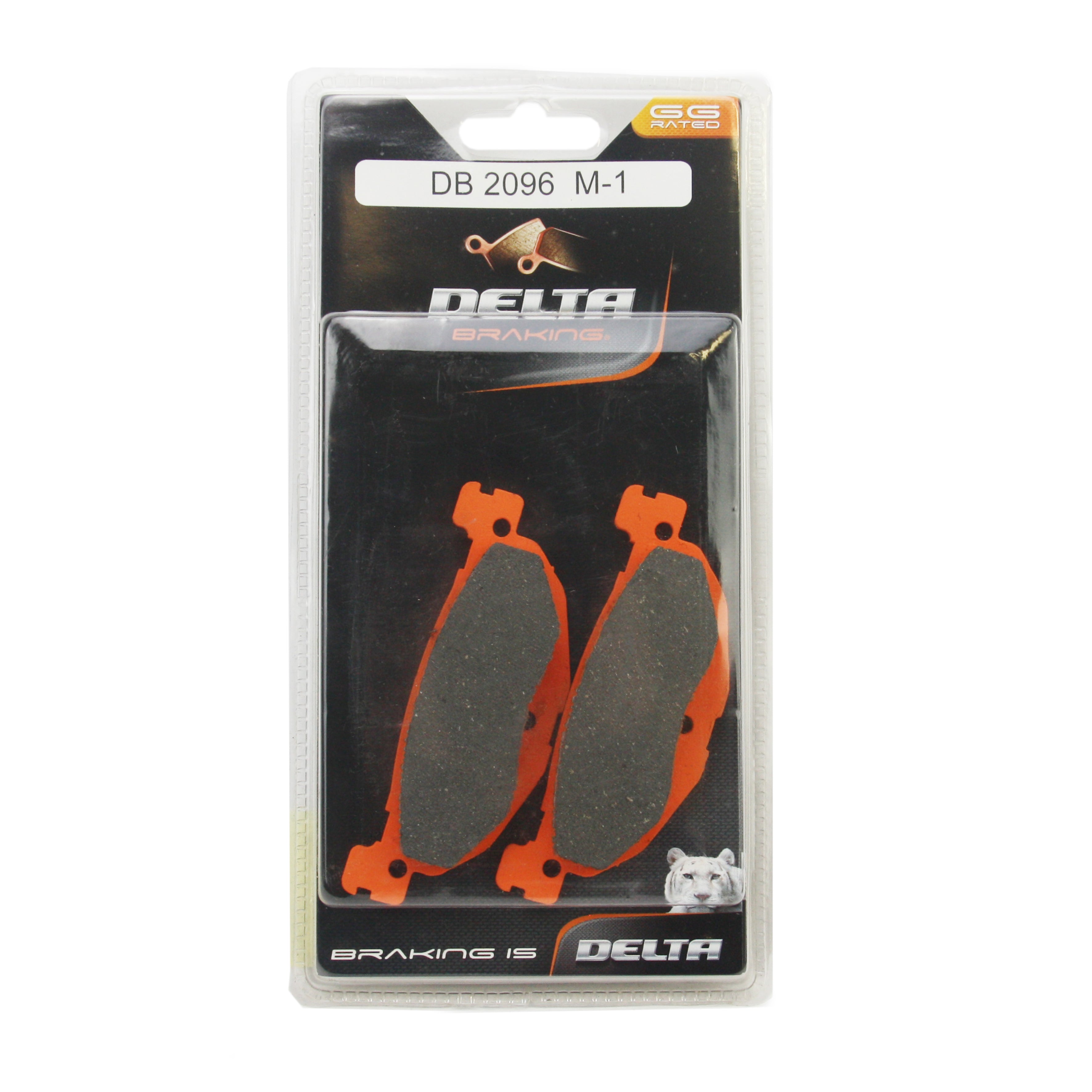 BRAKE PADS DELTA M1 ORGANIC PADS DB2096 (FA408 VD275)