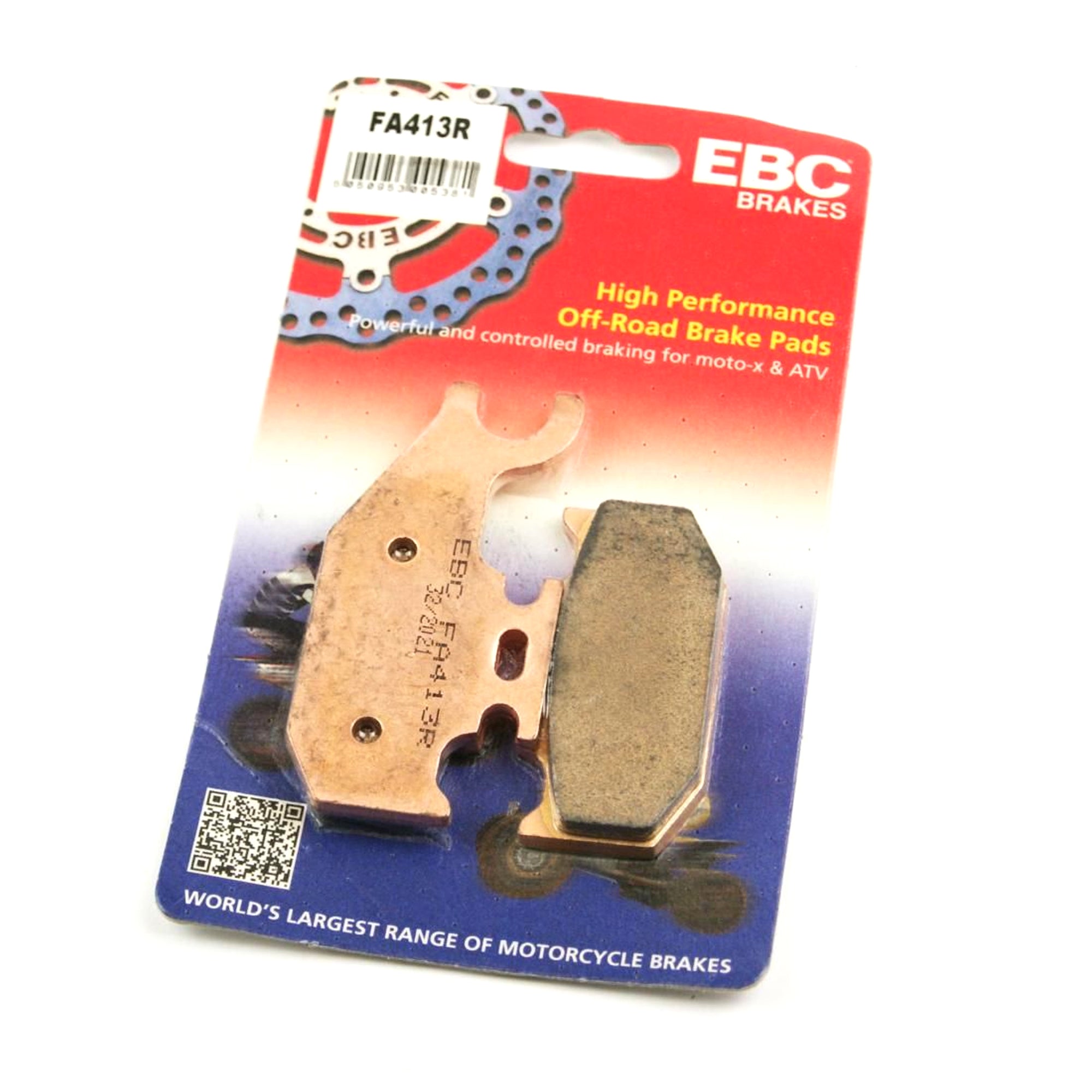 BRAKE PADS SINTERED FA413R EBC