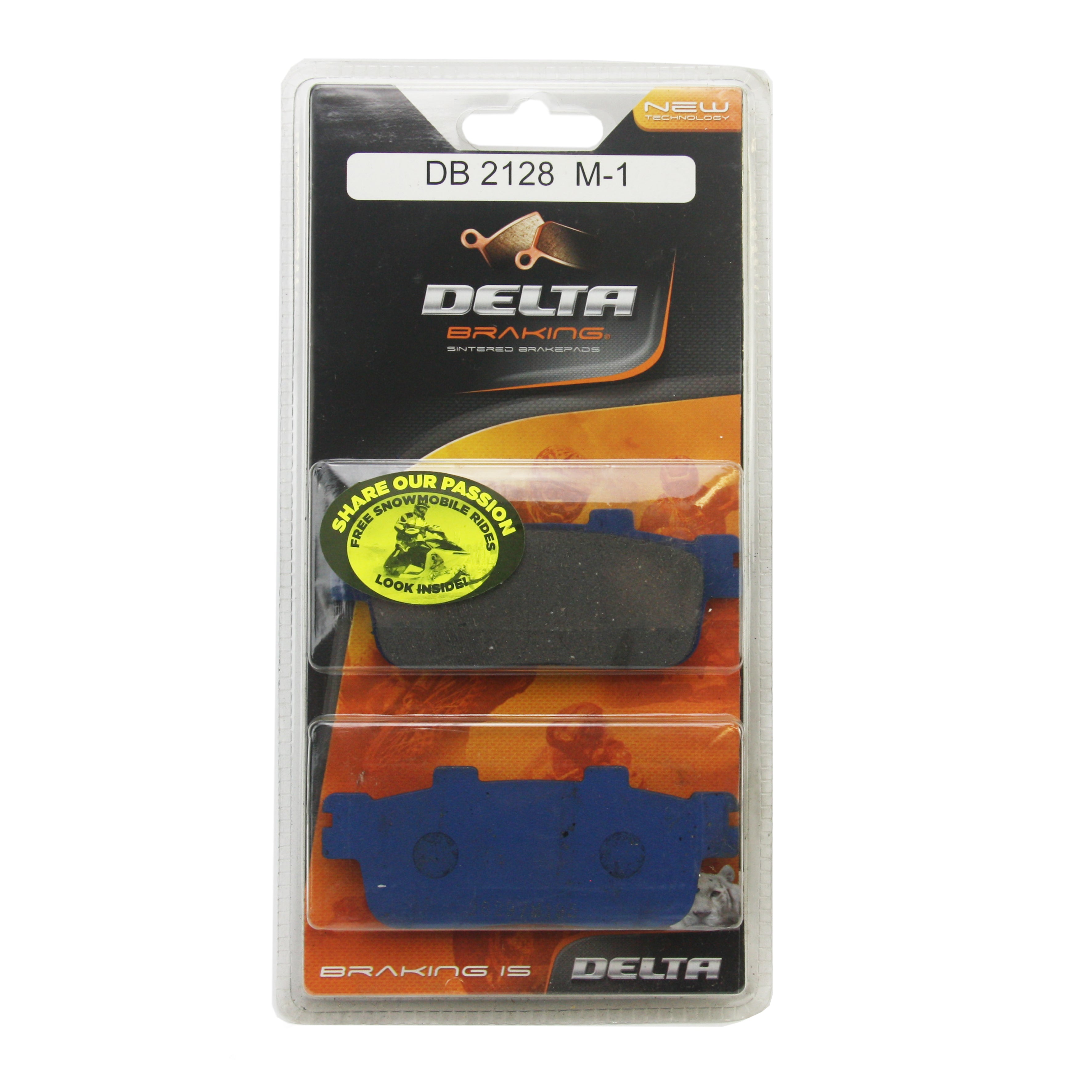 BRAKE PADS DELTA M1 ORGANIC PADS DB2128 (FA427)