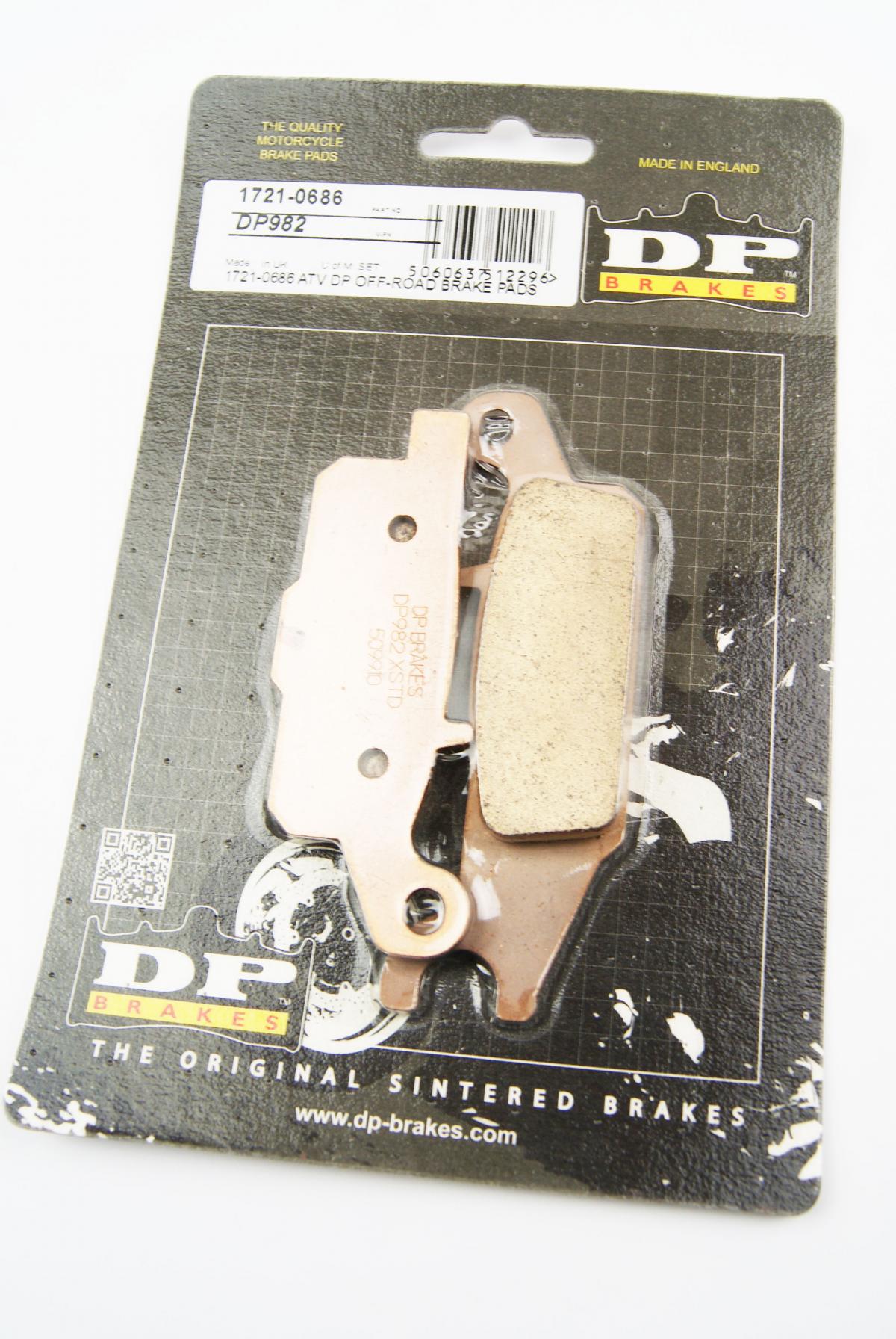 BRAKE PADS DP BRAKES HARD, DP982 BRAKES Premium Sintered