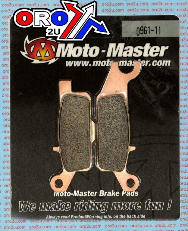 BRAKE PADS DISC MOTO-MASTER, SEMI-METALLIC STD 096111