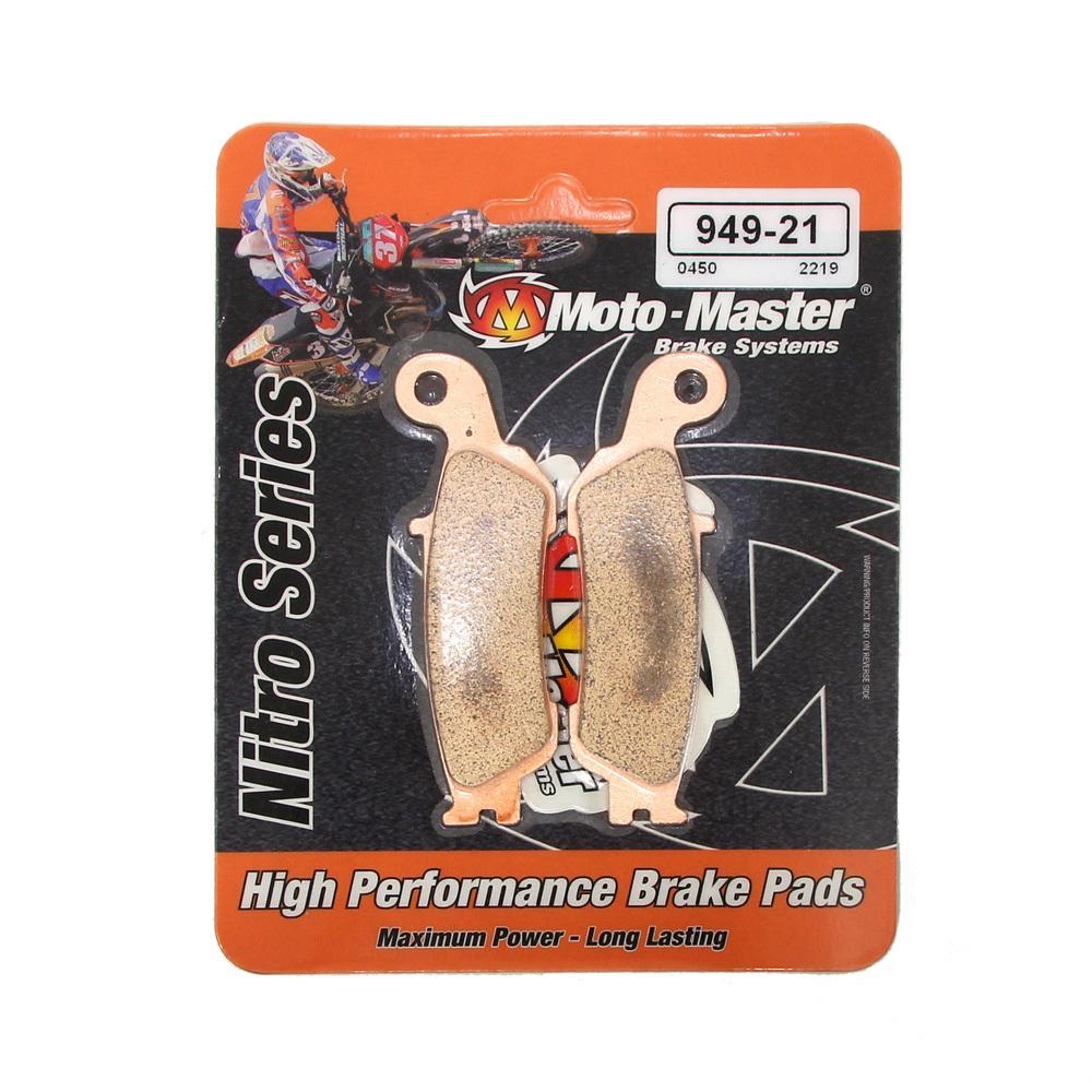 BRAKE PADS SINTERED NITRO, MOTO-MASTER 094921, 39-450