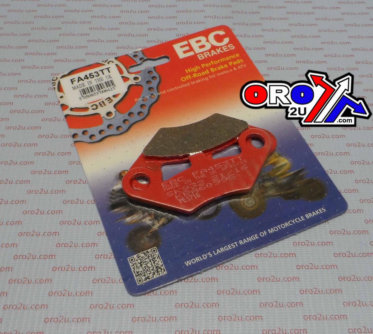 BRAKE PADS DISC EBC FA453TT