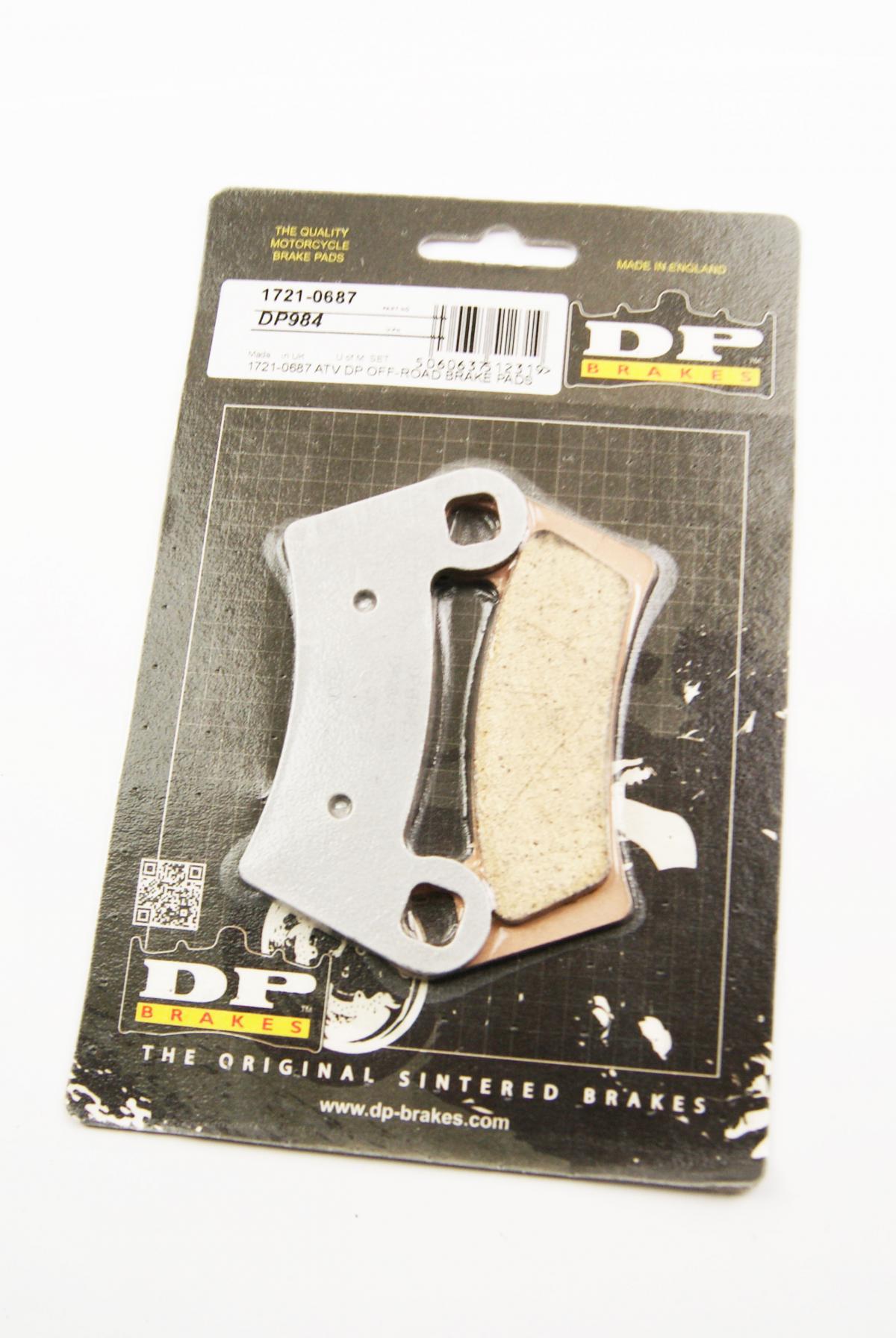 BRAKE PADS DP BRAKES HARD, DP984 Premium Sintered, 39-456