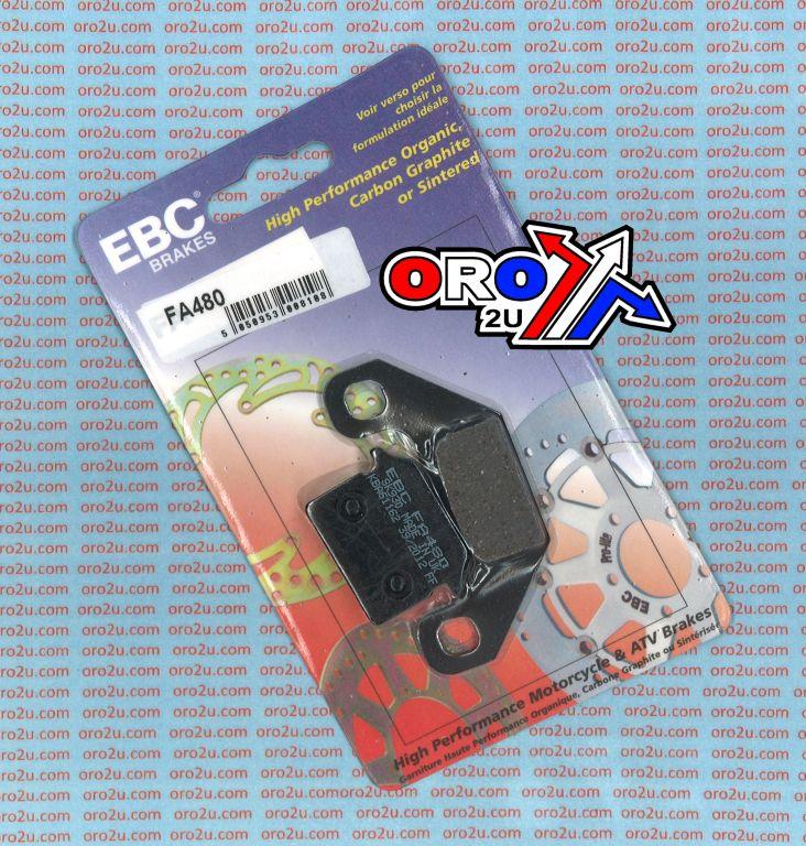 BRAKE PADS STD EBC FA480