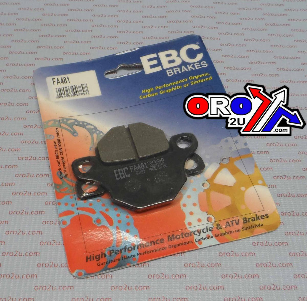 BRAKE PADS STD EBC FA481