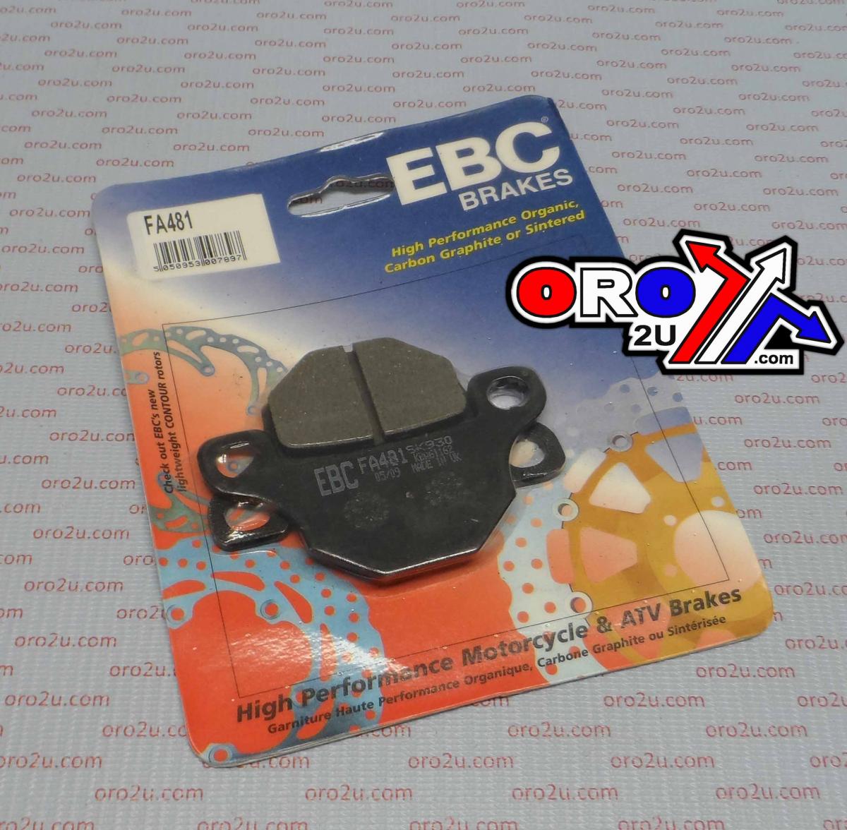BRAKE PADS STD EBC FA481