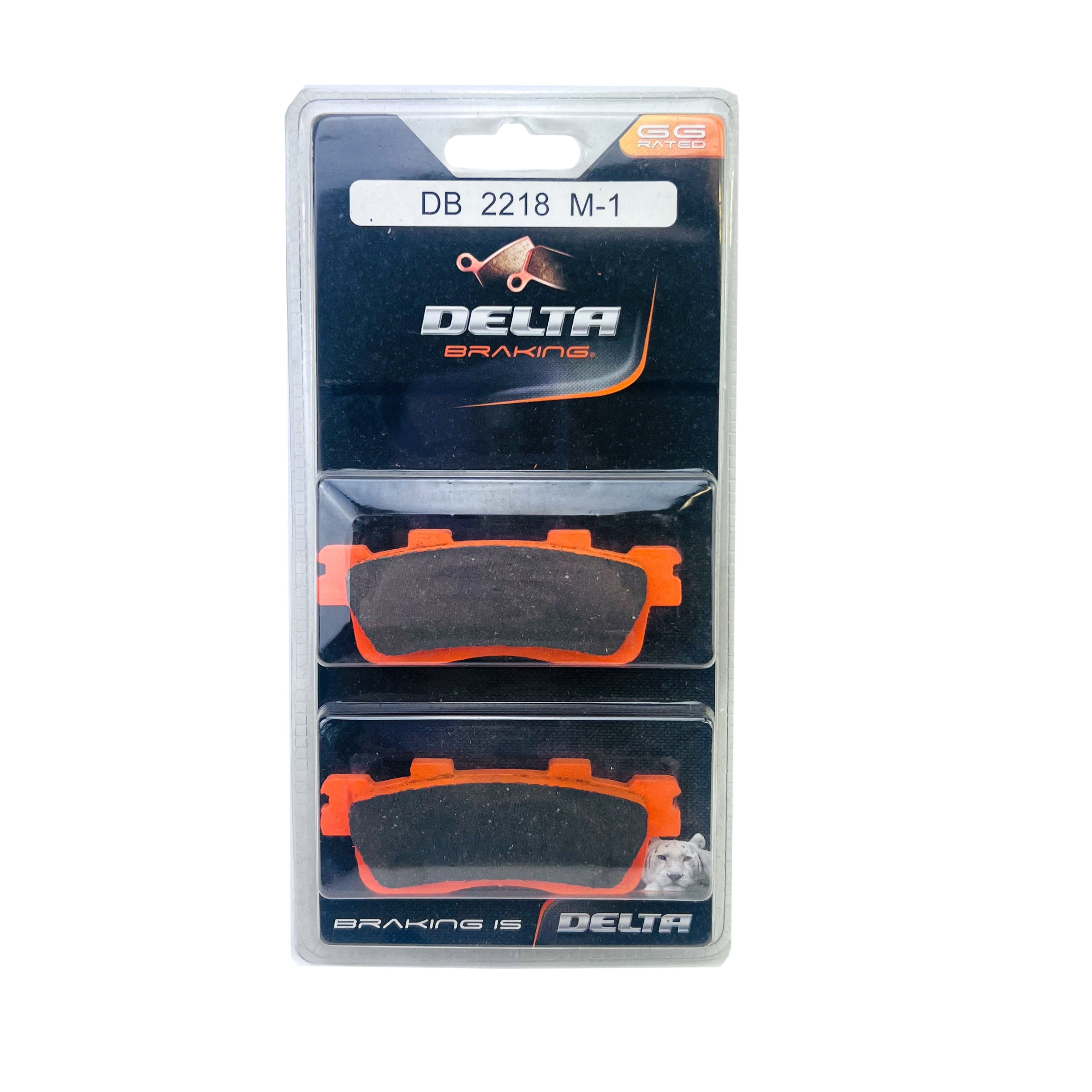 BRAKE PADS DELTA M1 ORGANIC PADS DB2218 FA498