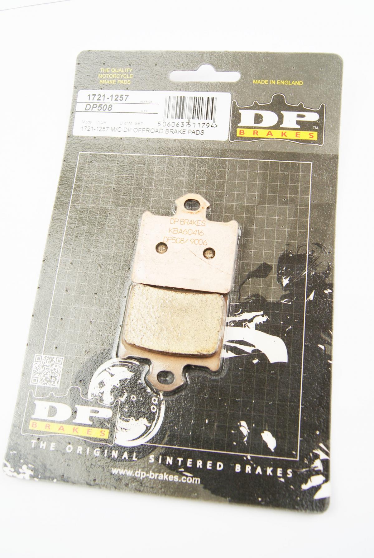 BRAKE PADS SINTERED DP BRAKES, DP508 Premium