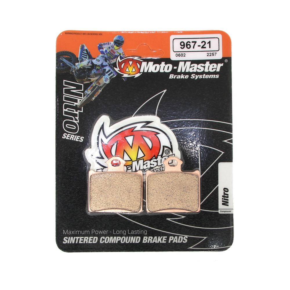 BRAKE PADS SINTERED NITRO, MOTO-MASTER 096721, 39-602