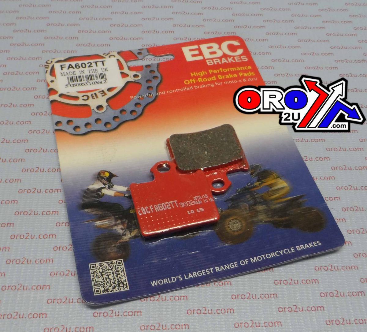 BRAKE PADS STD EBC FA602TT 39-602