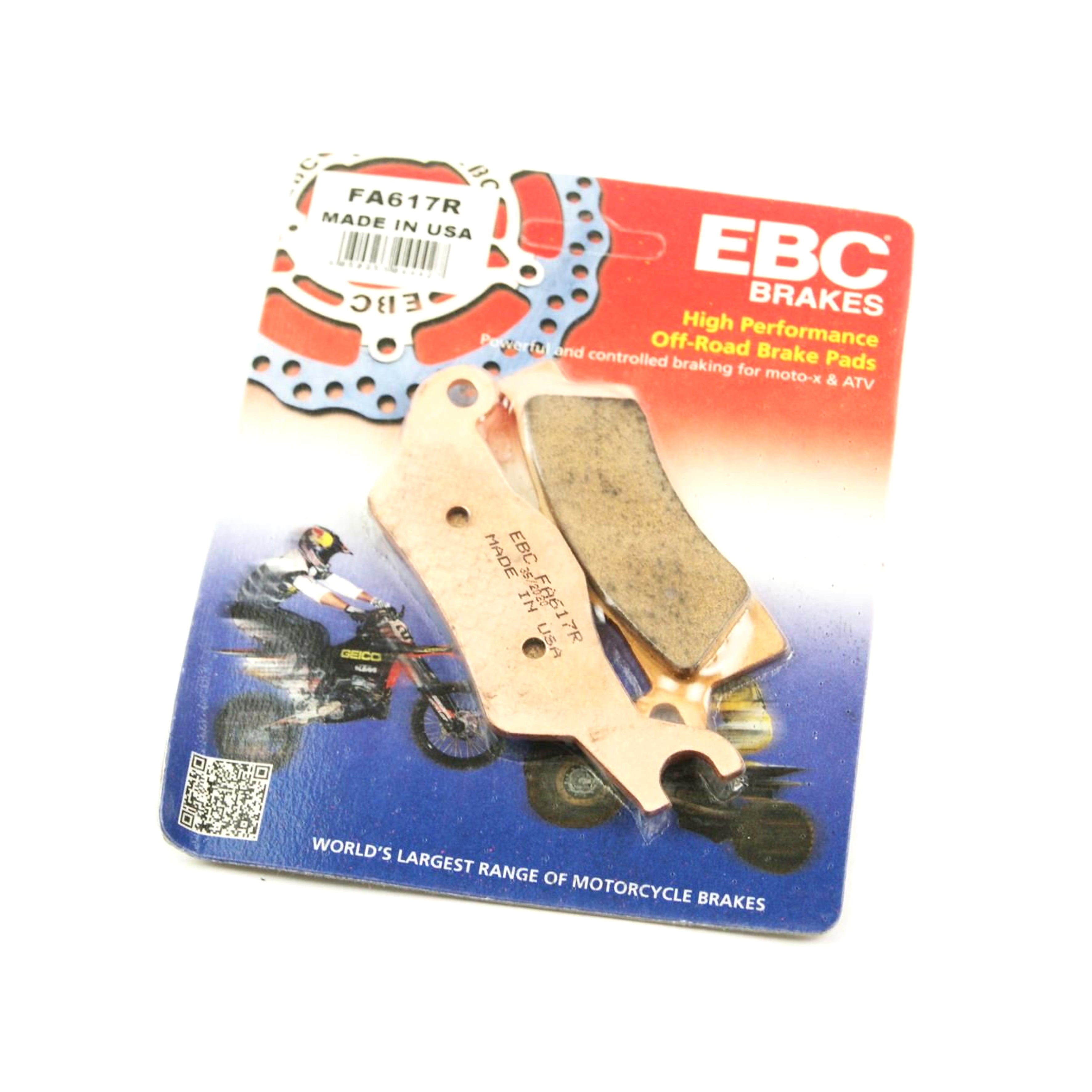 BRAKE PADS SINTERED EBC FA617R