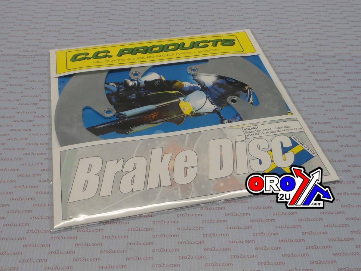 DISC BRAKE FRONT KTM HUSQ, WITH SPEEDO HOLE, CROSS CENTRE 5100-51 HUSABERG