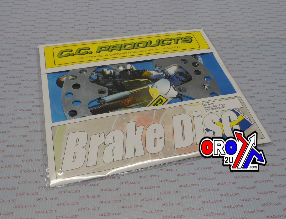 DISC BRAKE FRONT KX80 KX100, CROSS-CENTER 5100-014