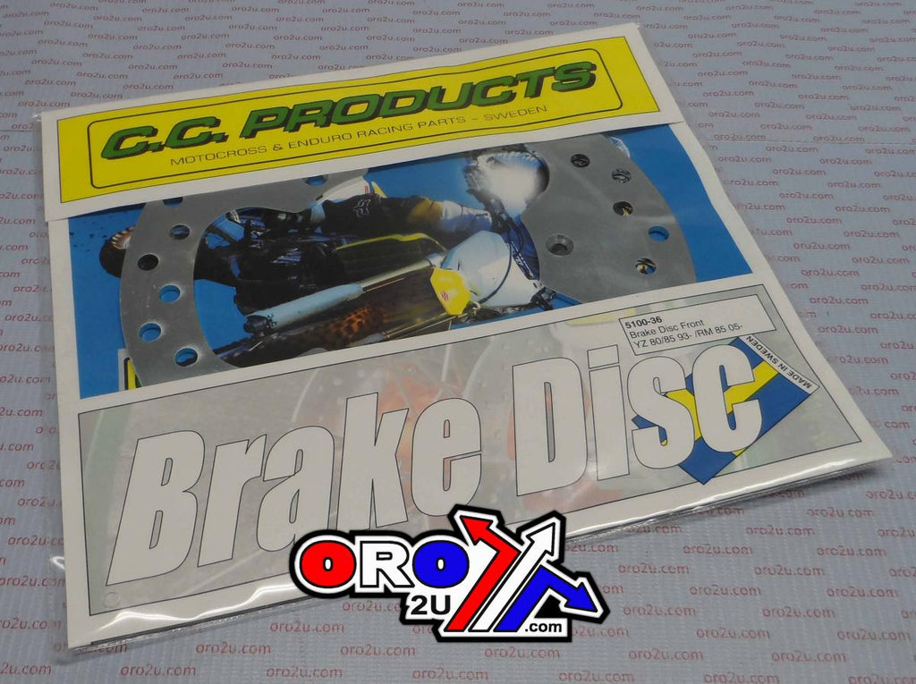 DISC BRAKE FRONT YZ80 85 ROUND, CROSS-CENTER PRODUCTS 5100-36