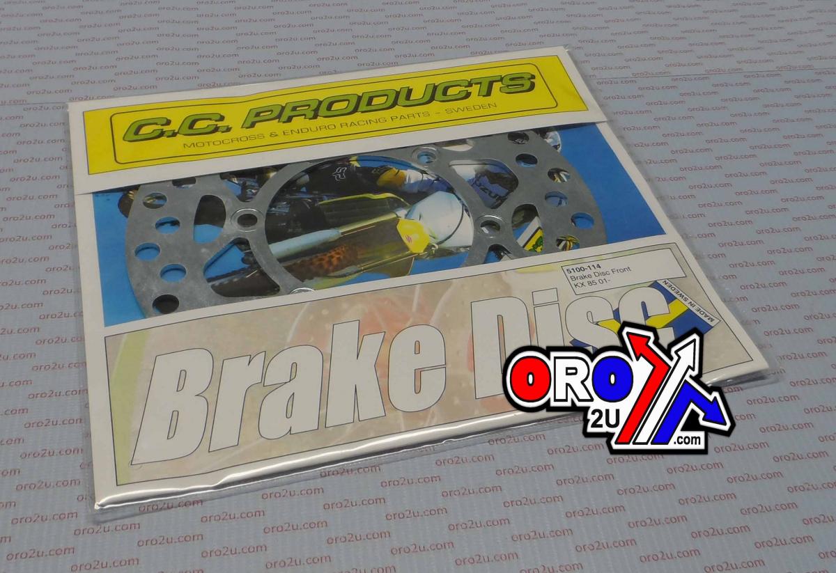 DISC BRAKE FRONT KX80/85 OEM, CROSS-CENTER PRODUCT 5100-114