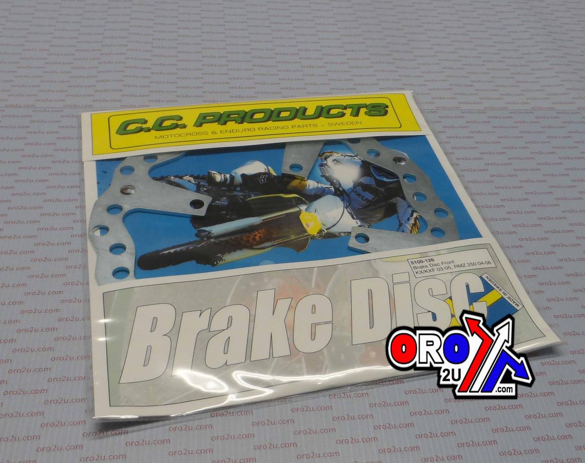 DISC BRAKE FRONT KX 04-05, CROSS-CENTER PRODUCT 5100-126