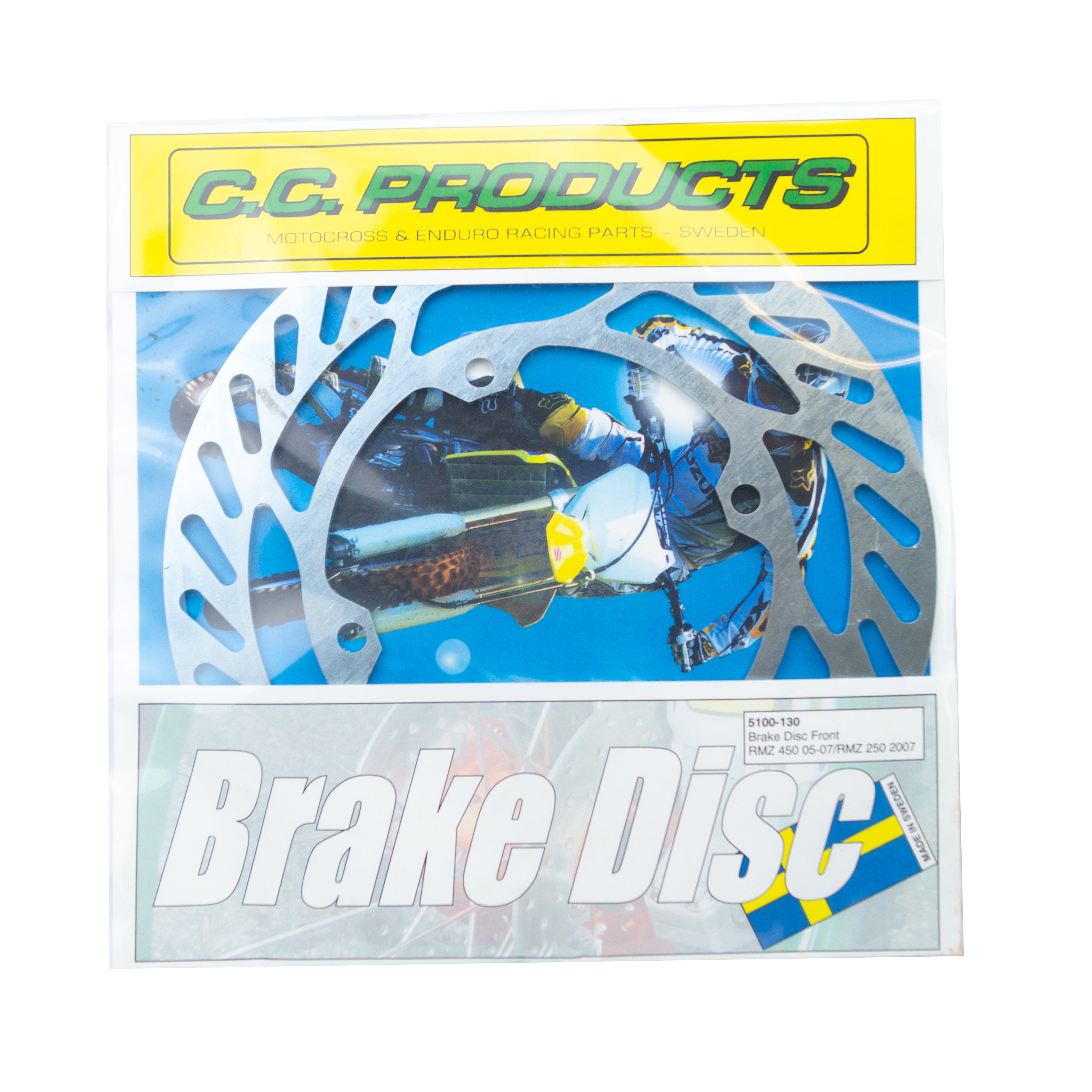 DISC BRAKE FRONT RMZ ROUND CC, CROSS-CENTER PRODUCT 5100-130