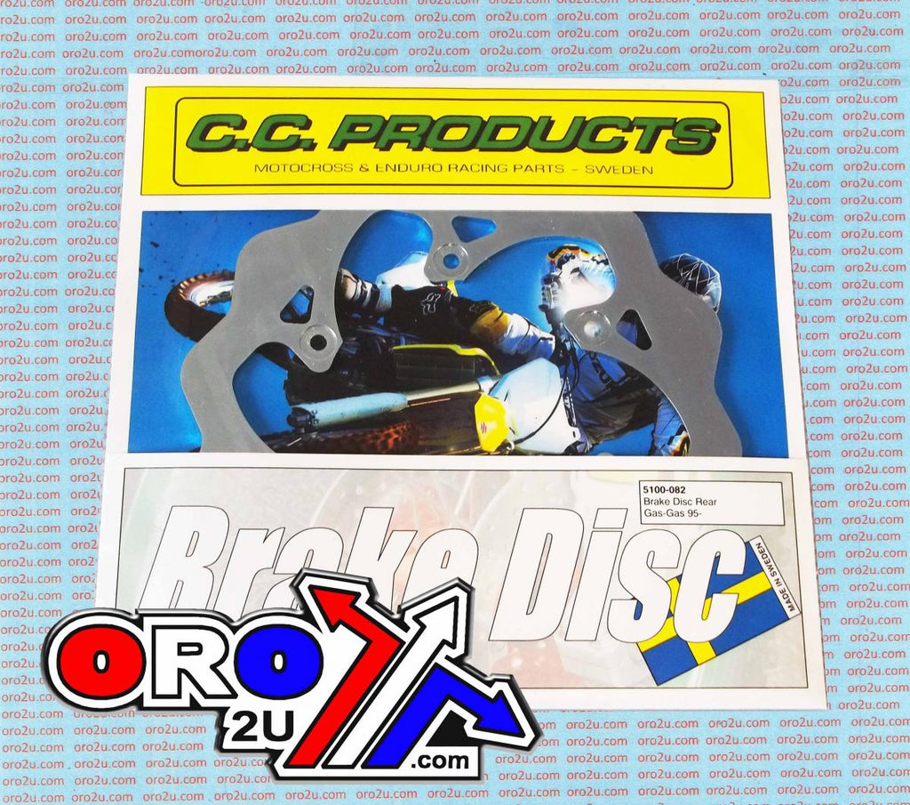 DISC BRAKE REAR GASGAS 95-ON, CROSS-CENTER PRODUCT 5100-082, 40-171.WAVE