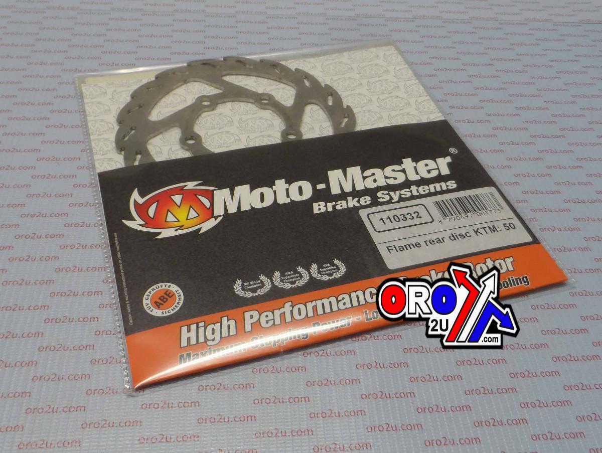 DISC BRAKE REAR KTM50SX FLAME, MOTO-MASTER 110332