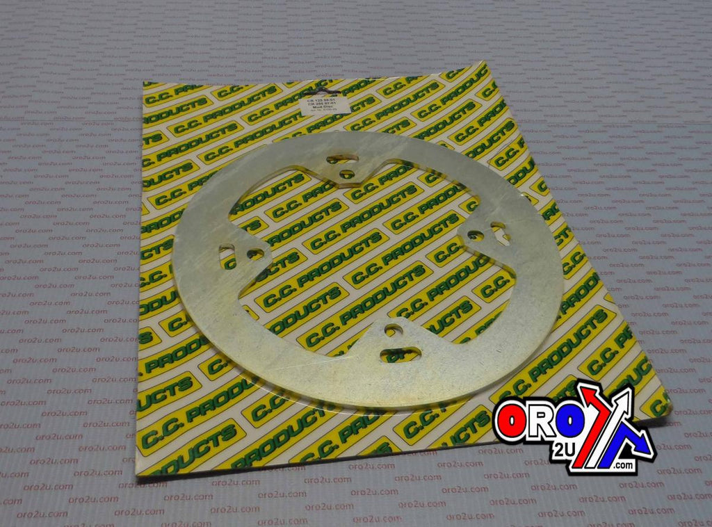 DISC BRAKE REAR CR 97-01 SOLID, CROSS-CENTER PRODUCTS 5100-25, 43351-KZ3-B00