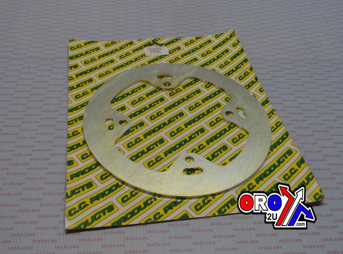 DISC BRAKE REAR CR 97-01 SOLID, CROSS-CENTER PRODUCTS 5100-25, 43351-KZ3-B00